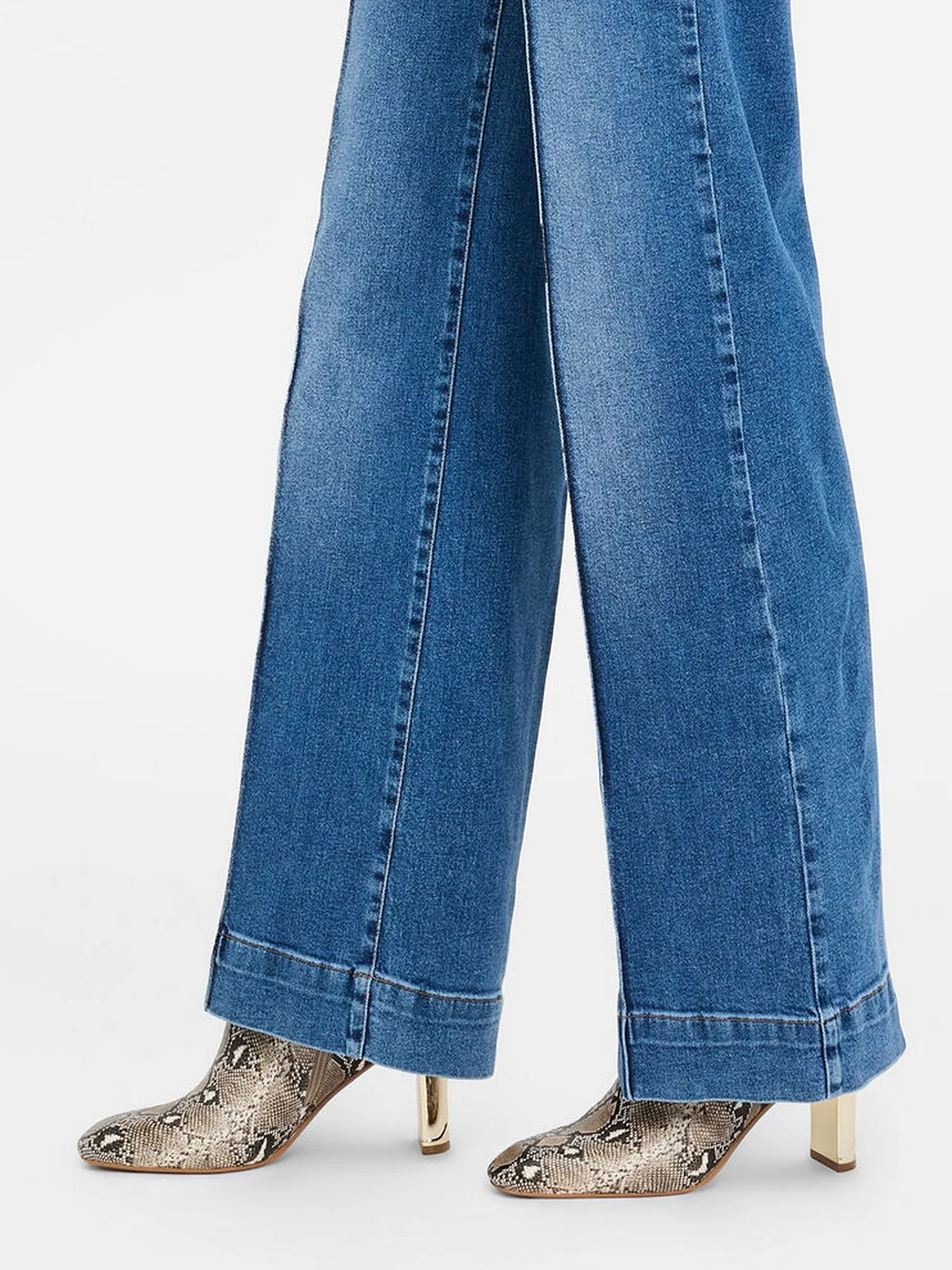 LIU JO BLACK Jeans Donna CF5135D5027 77097 Den.Blu sand wash - Image 4