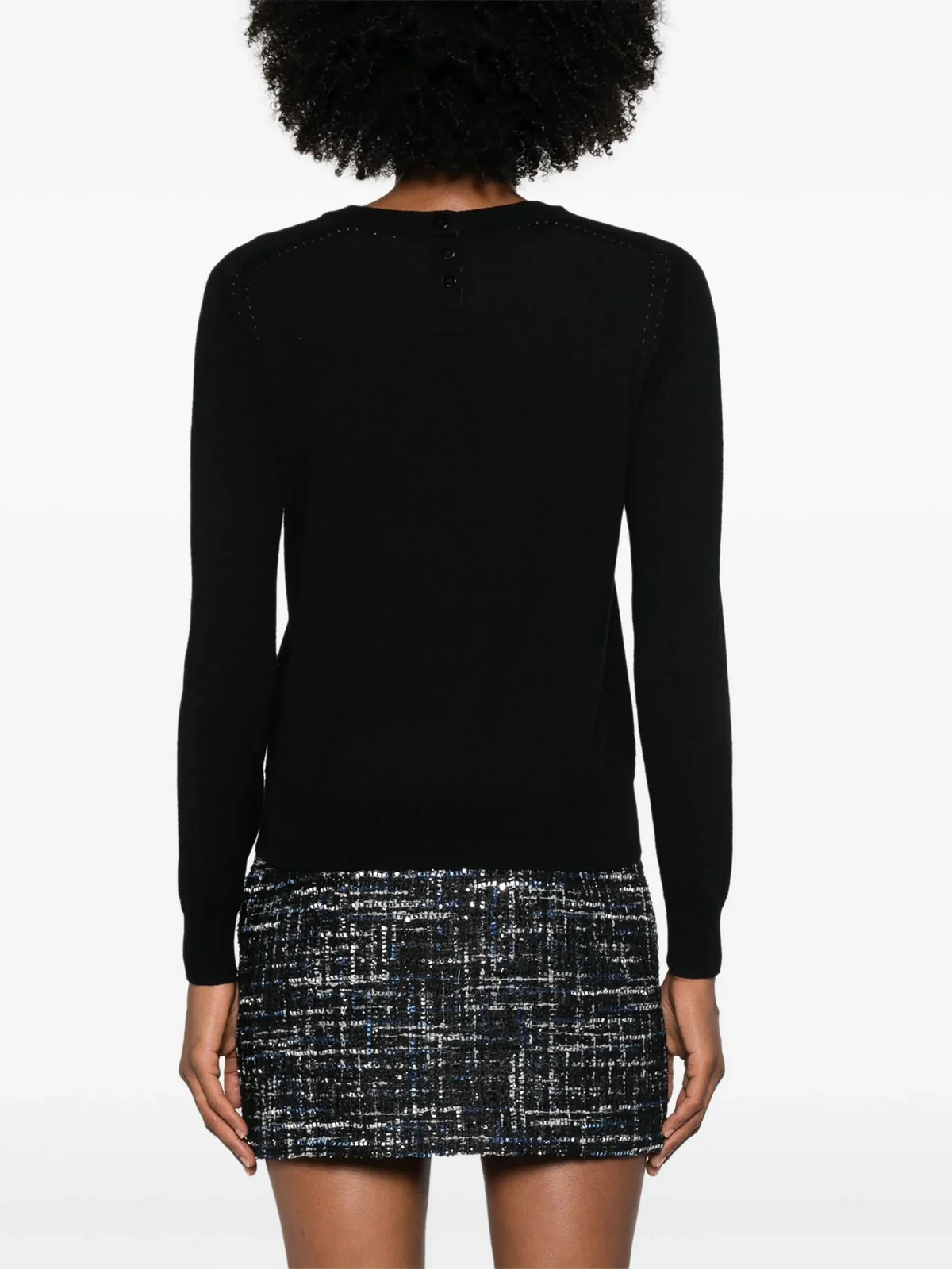 LIU JO BLACK Maglia Donna  CF4484MA82O 22222 Nero - Image 3