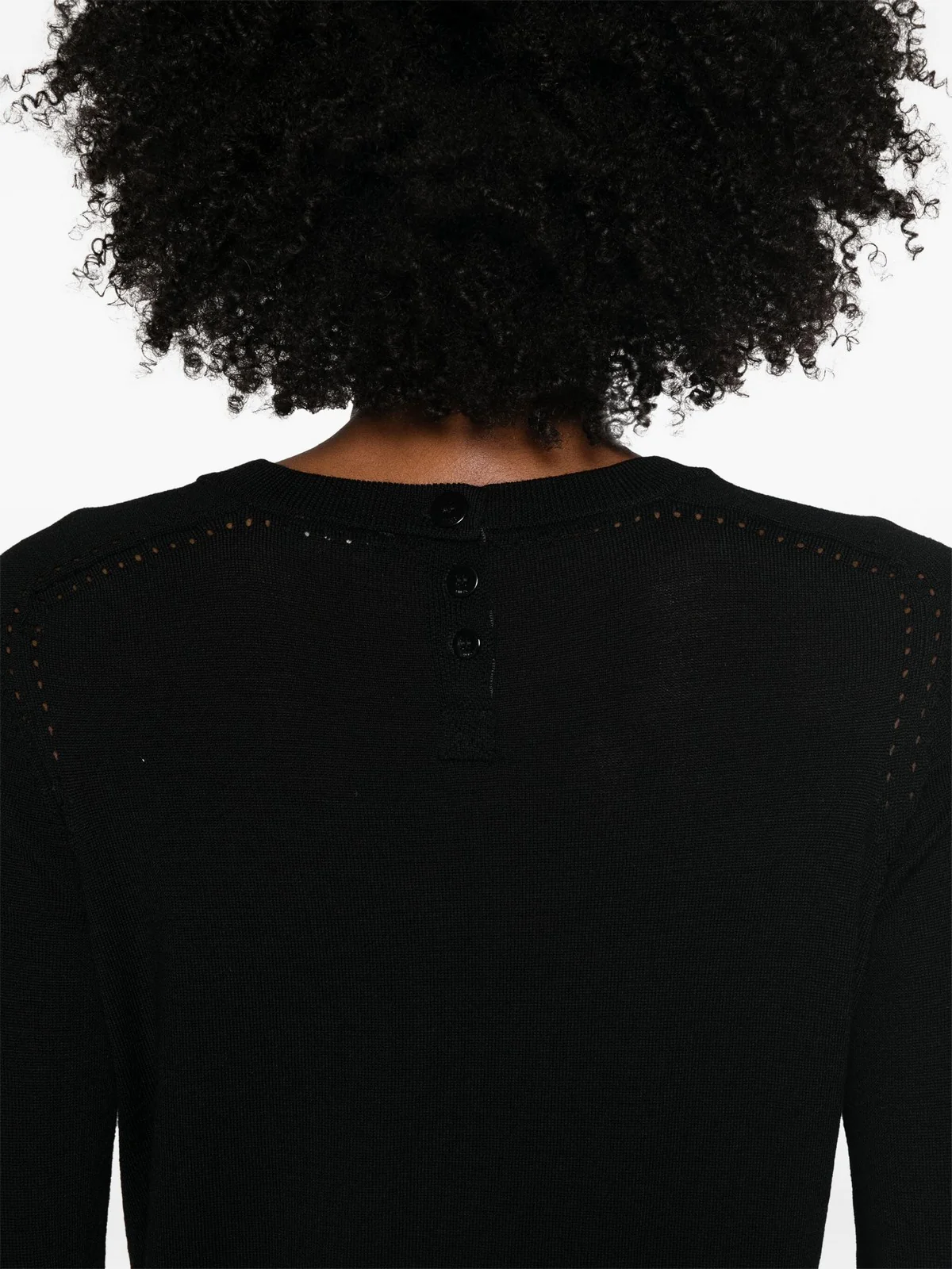 LIU JO BLACK Maglia Donna  CF4484MA82O 22222 Nero - Image 4