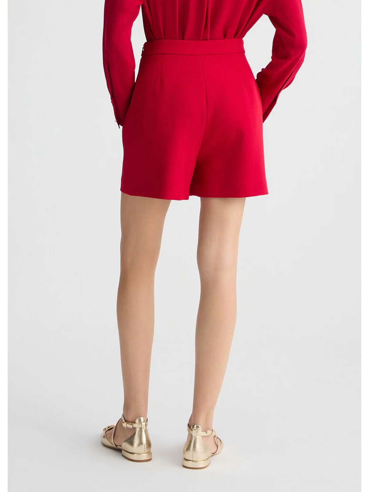 LIU JO BLACK Pantaloncino Donna  CA5077T2527 X0644 Rosso - Image 3
