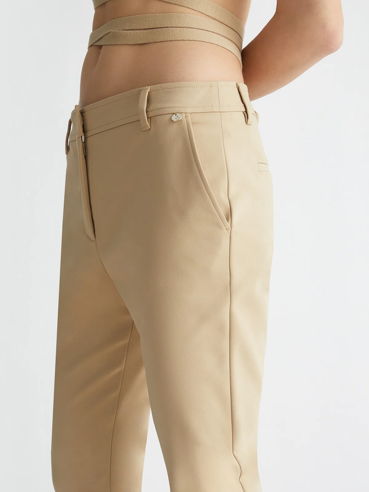 LIU JO BLACK Pantalone Donna  CA4192T2553 X0557 Rosa - Image 2