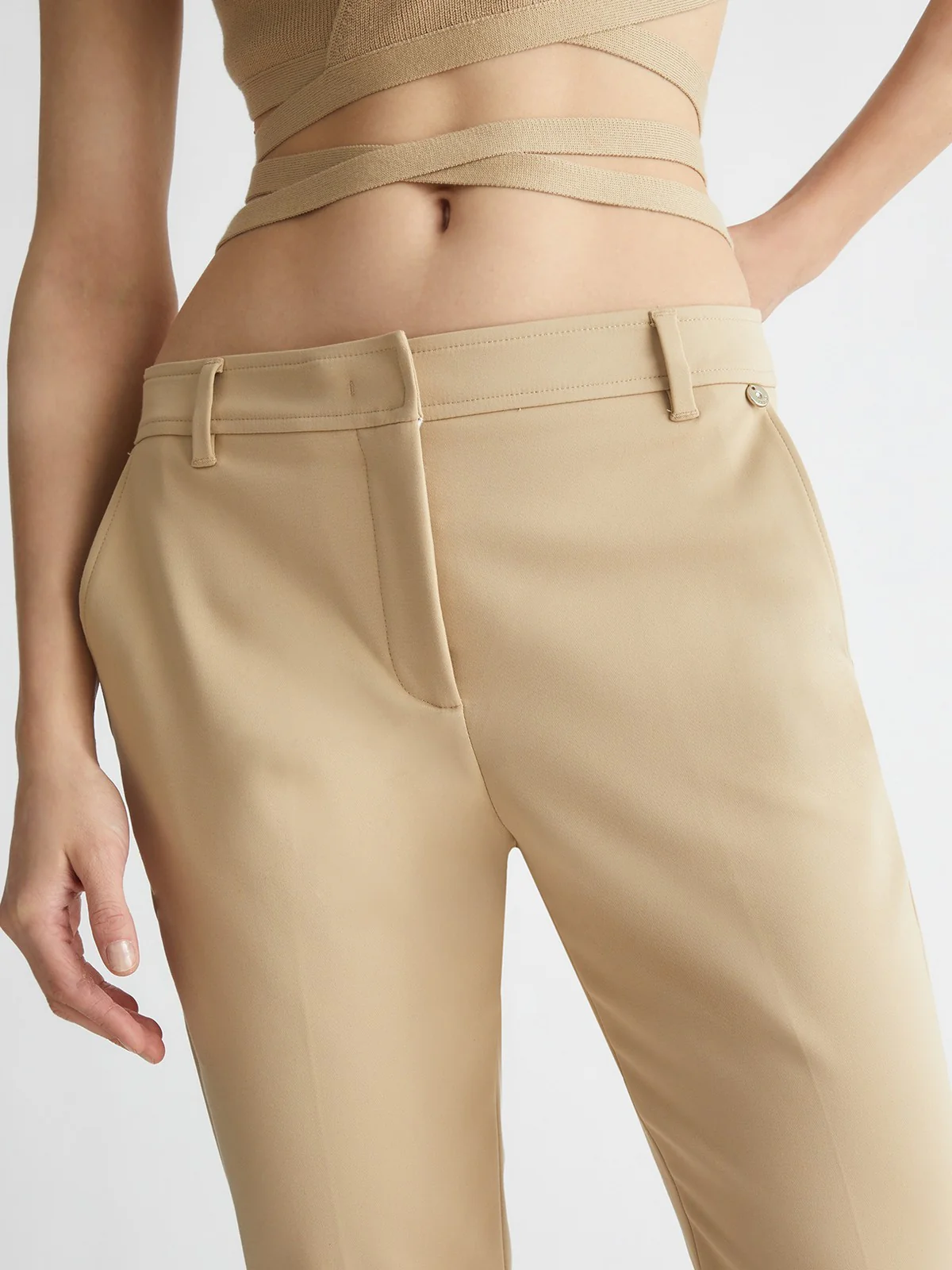 LIU JO BLACK Pantalone Donna  CA4192T2553 X0557 Rosa - Image 3
