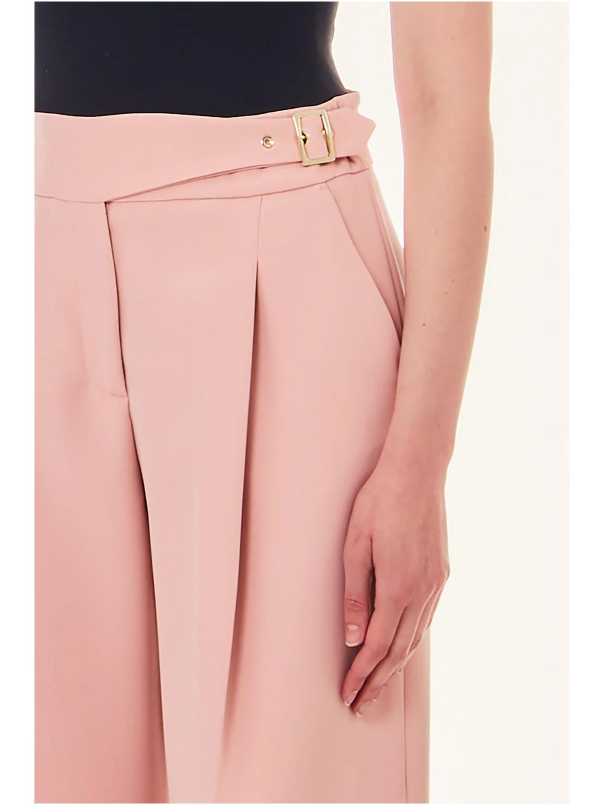 LIU JO BLACK Pantalone Donna  CA4200T2200 X0549 Rosa - Image 4