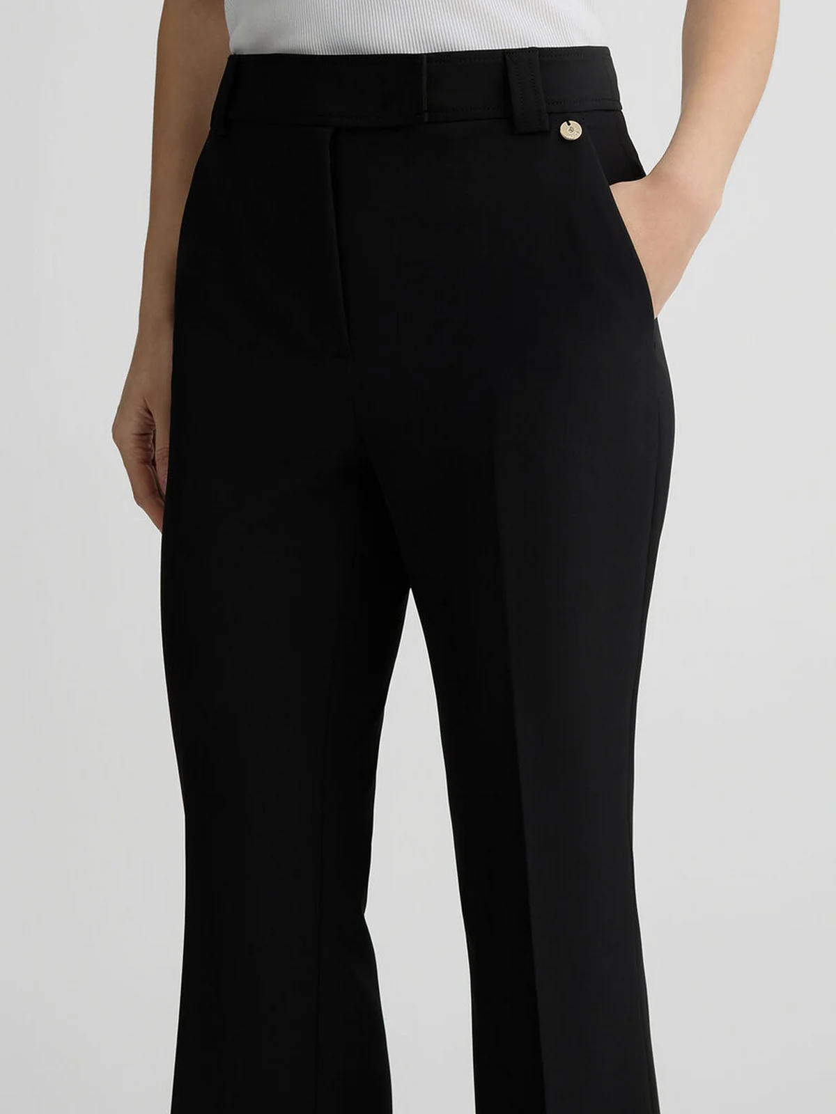 LIU JO BLACK Pantalone Donna  CA5094T2200 22222 Nero - Image 4
