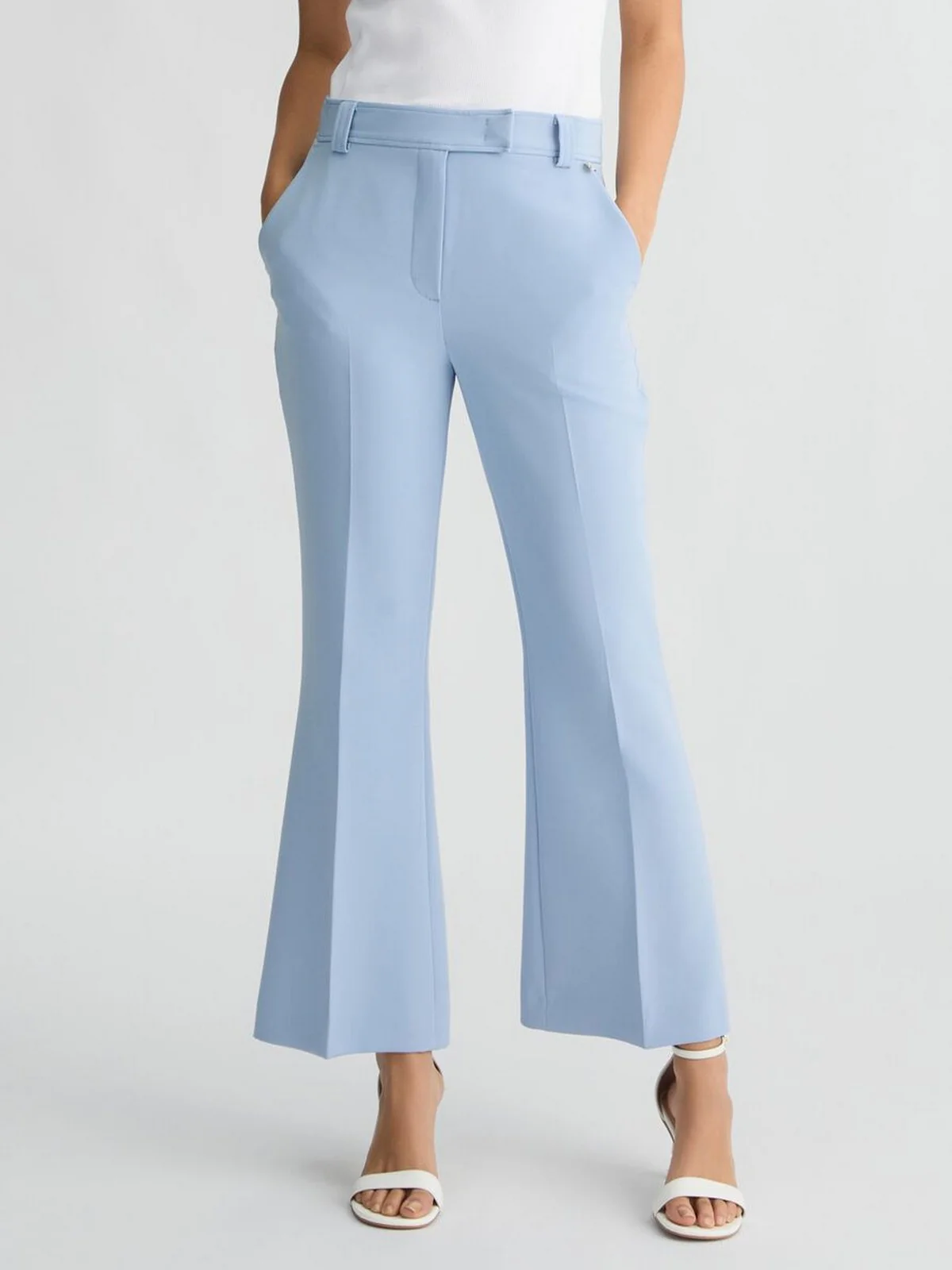 LIU JO BLACK Pantalone Donna CA5094T2200 X064A Blu - Image 2