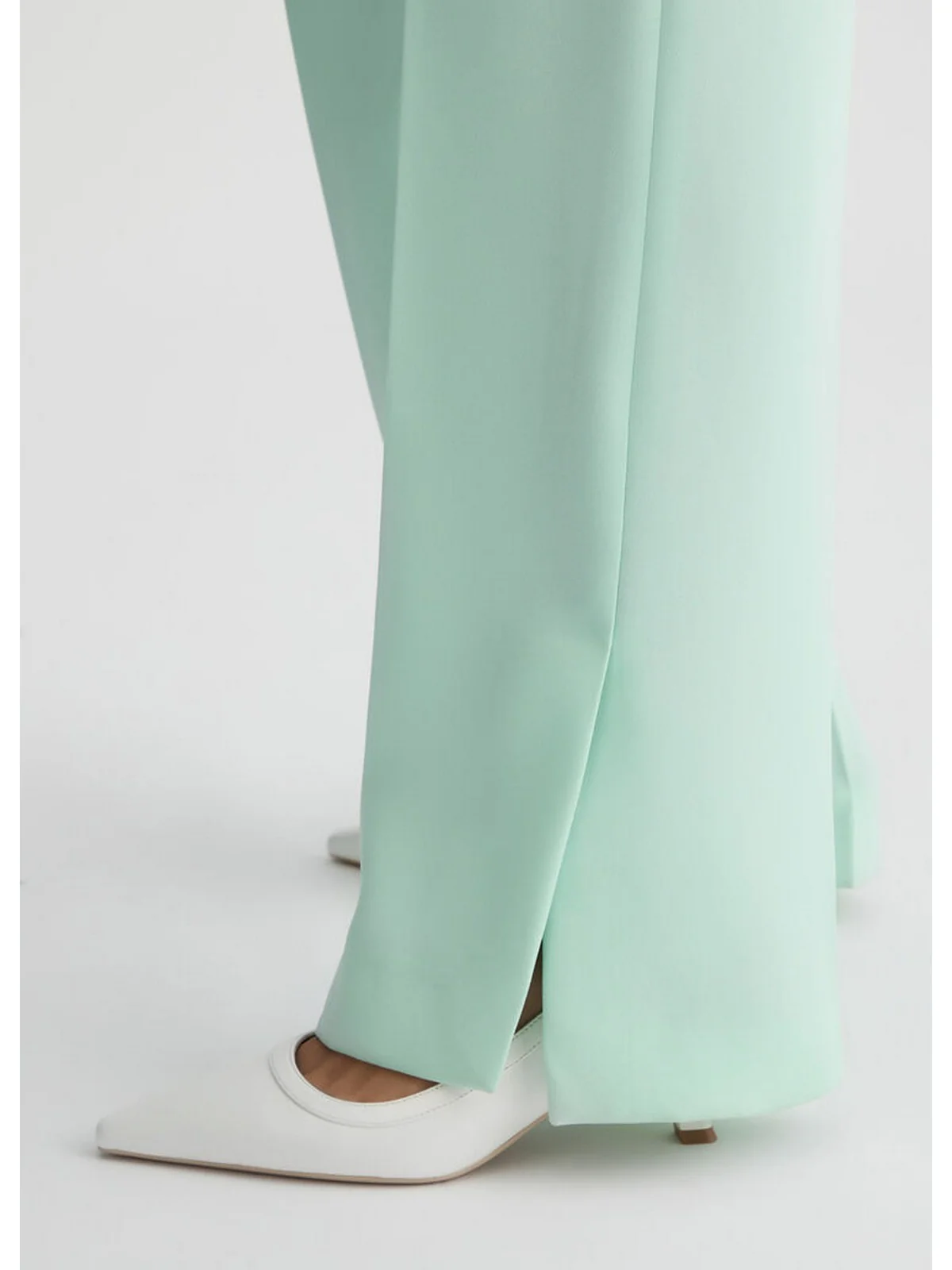 LIU JO BLACK Pantalone Donna  CA5145T3970 X0687 Verde - Image 4