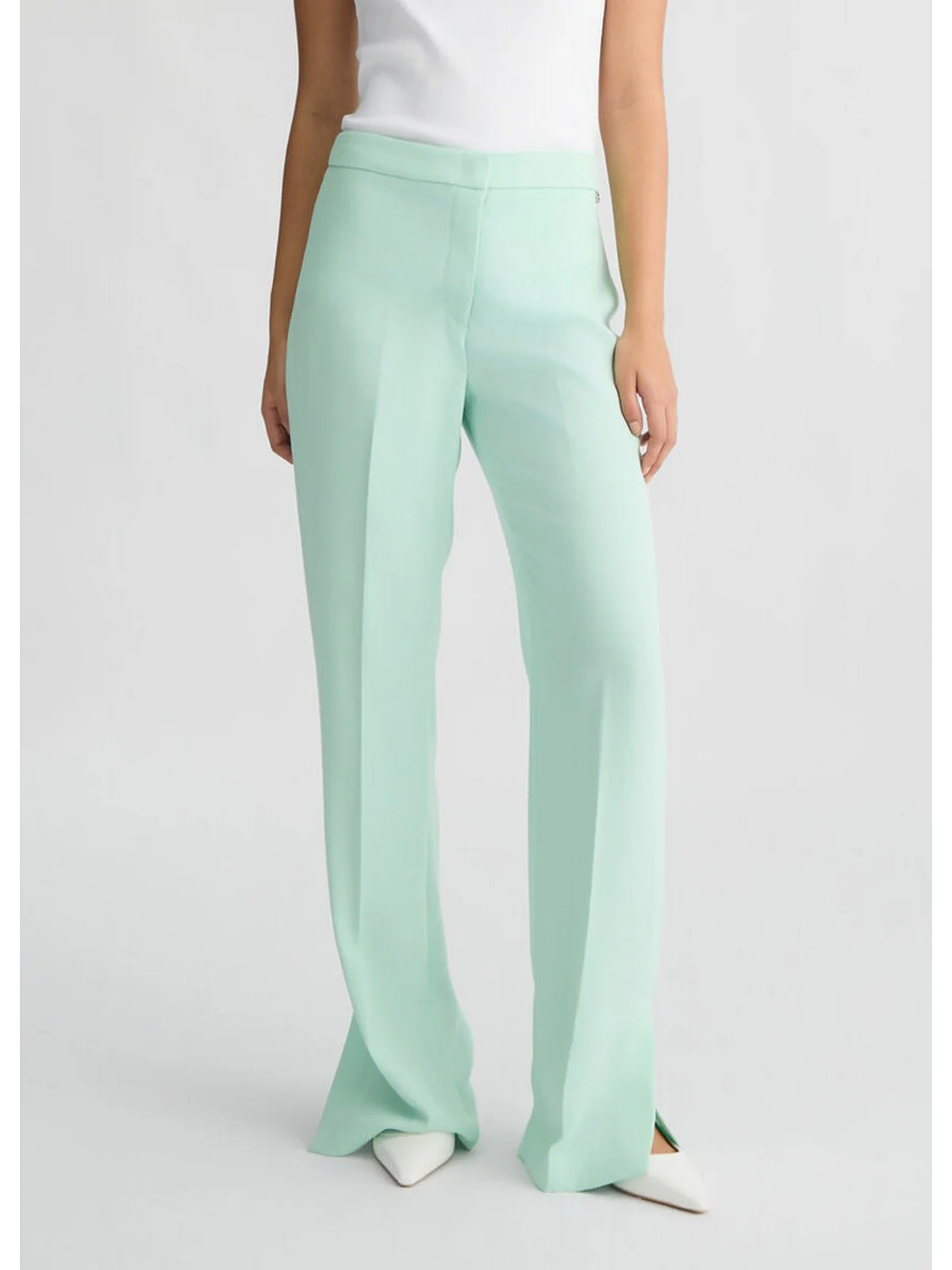 LIU JO BLACK Pantalone Donna  CA5145T3970 X0687 Verde - Image 6