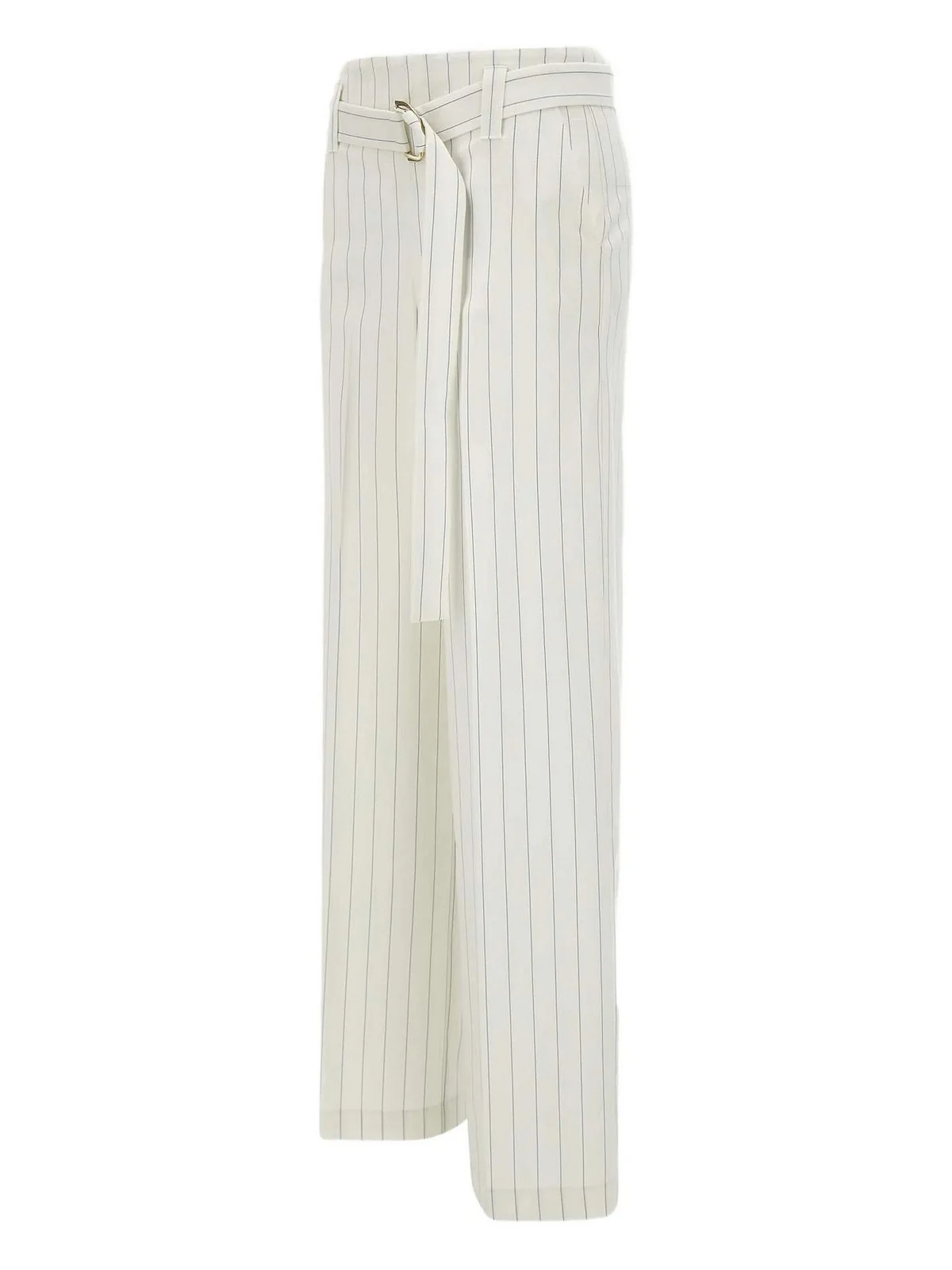 LIU JO BLACK Pantalone Donna CA5236T1969 MM26E Bianco - Image 3