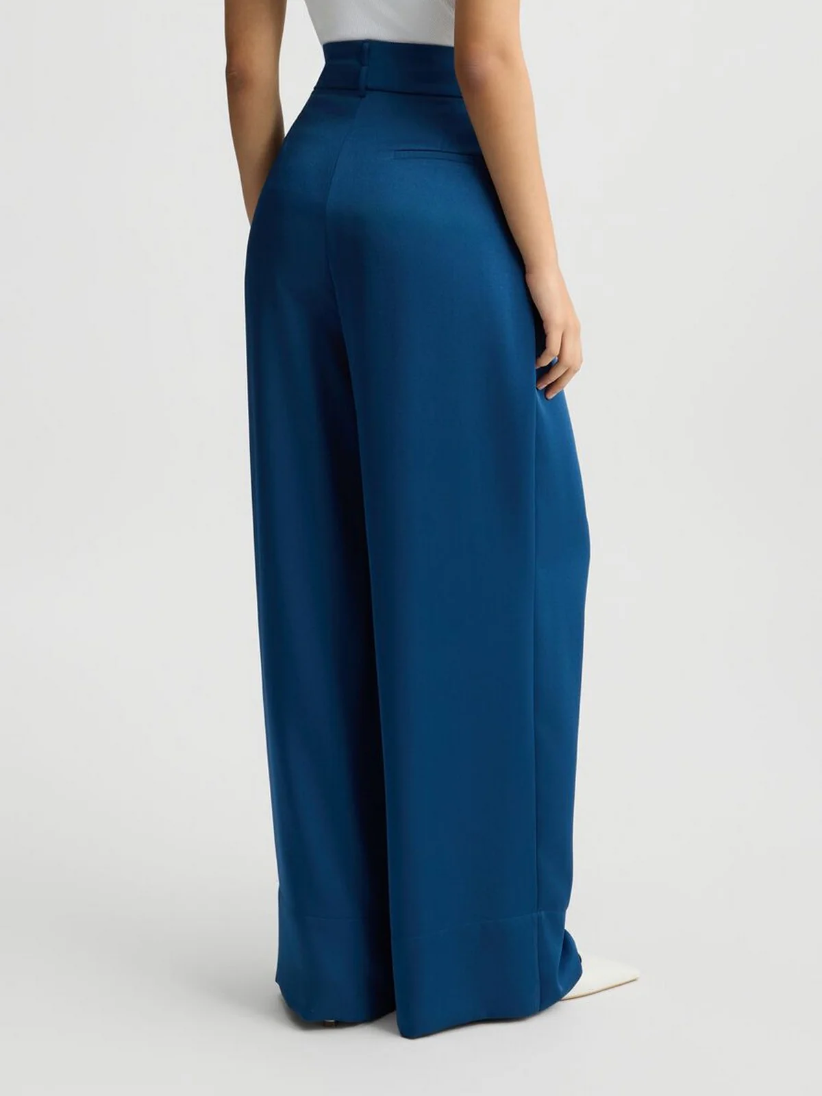 LIU JO BLACK Pantalone Donna  CA5272TS870 X0648 Blu - Image 3