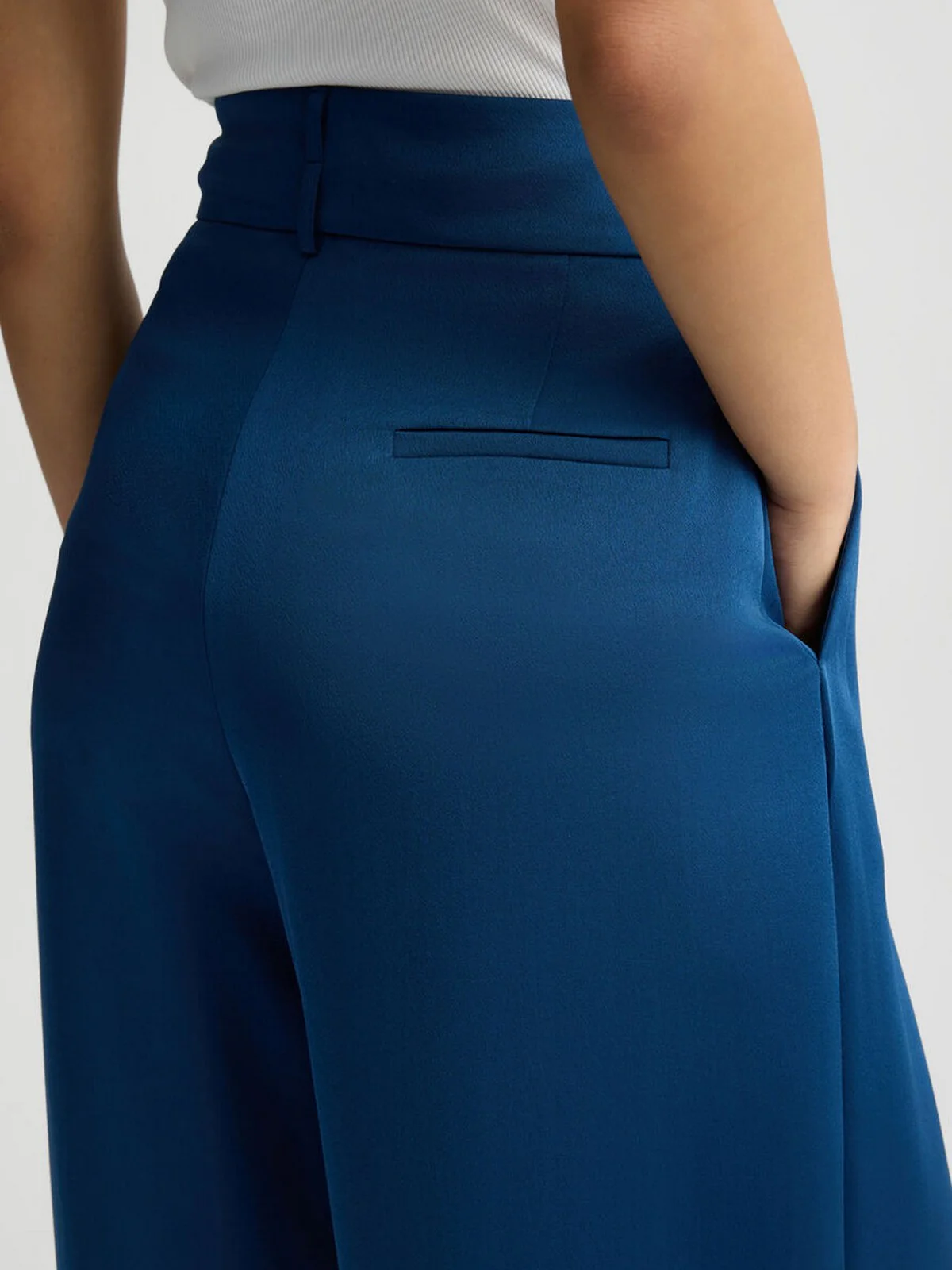 LIU JO BLACK Pantalone Donna  CA5272TS870 X0648 Blu - Image 6