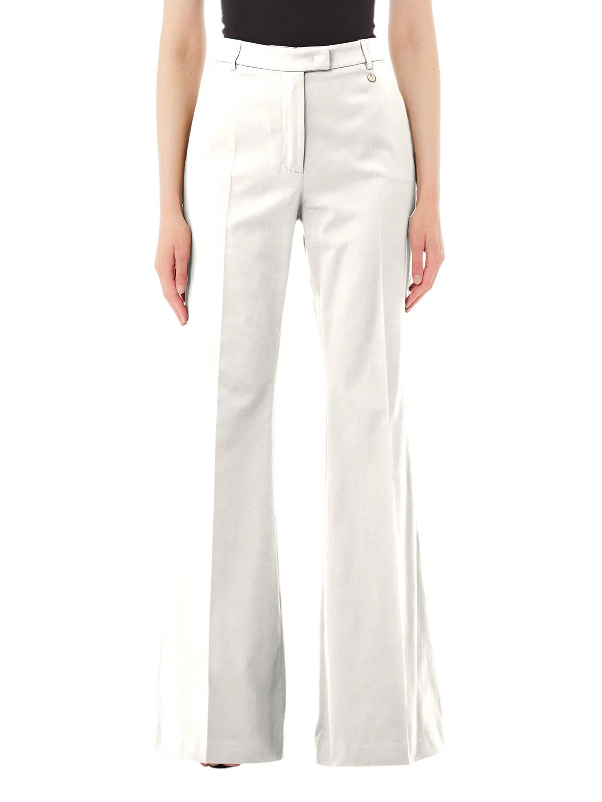 LIU JO BLACK Pantalone Donna  CA5343T4691 X0256 STAR WHITE - Image 2