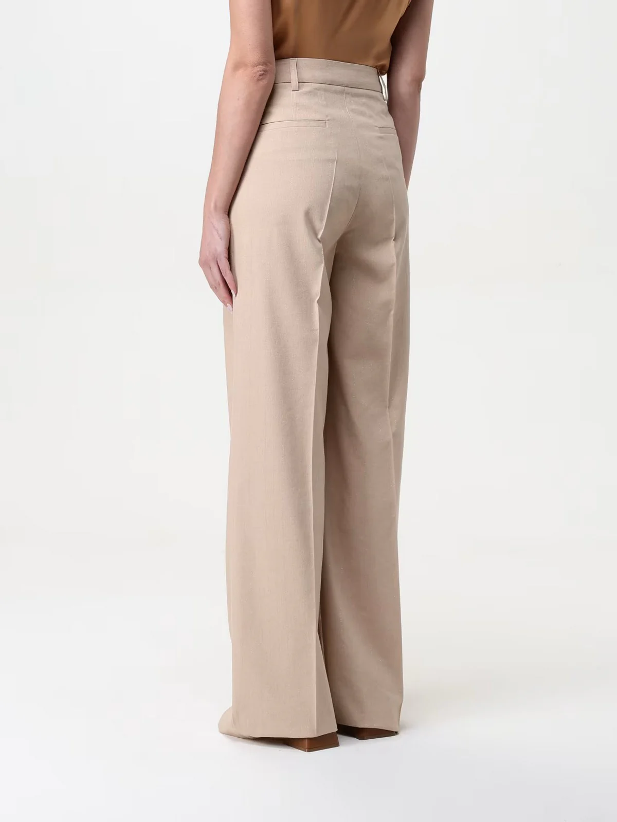 LIU JO BLACK Pantalone Donna  CA5348T1973 A4326 Beige - Image 3