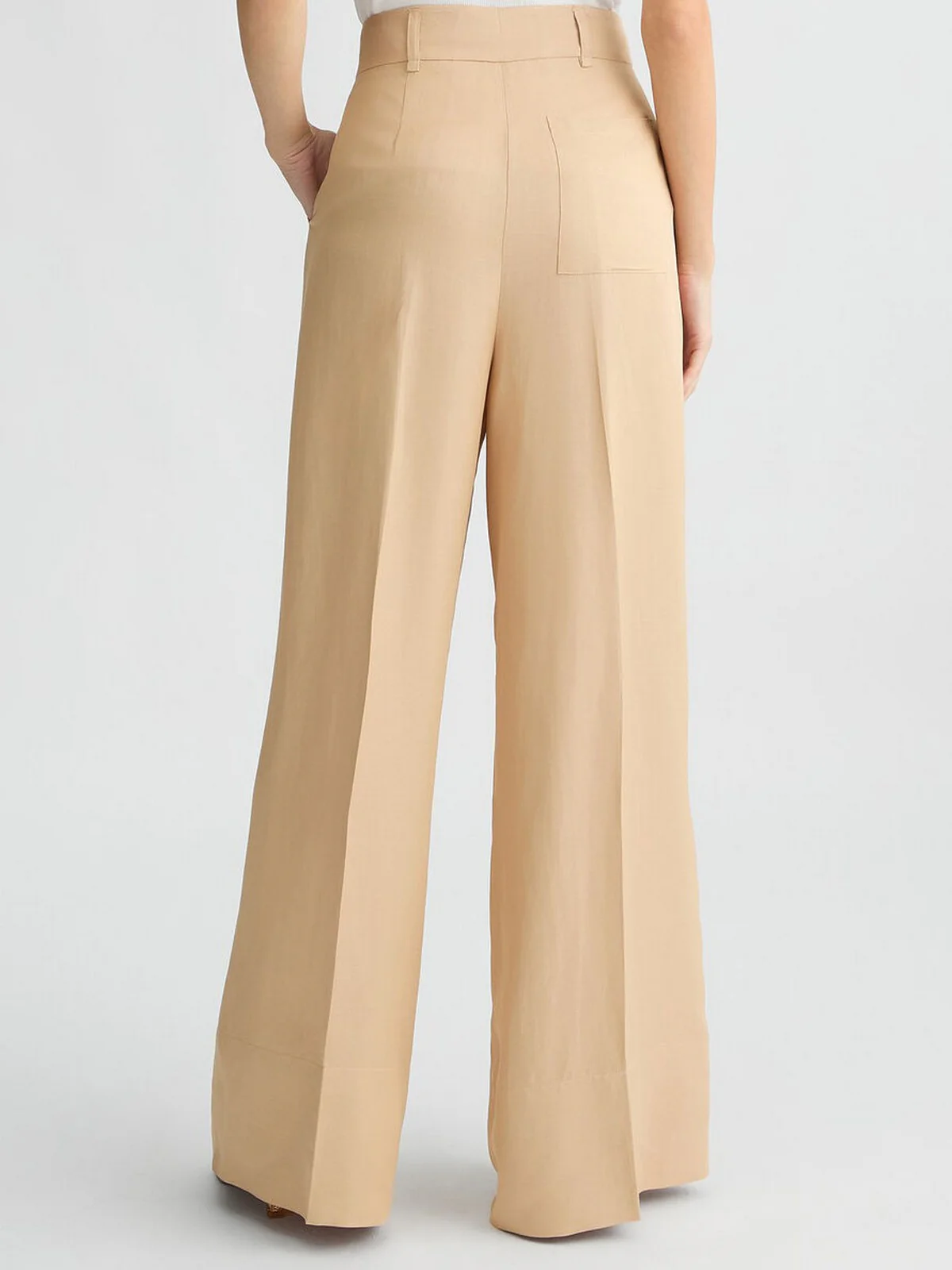 LIU JO BLACK Pantalone Donna  CA5350T2983 X0650 Beige - Image 3