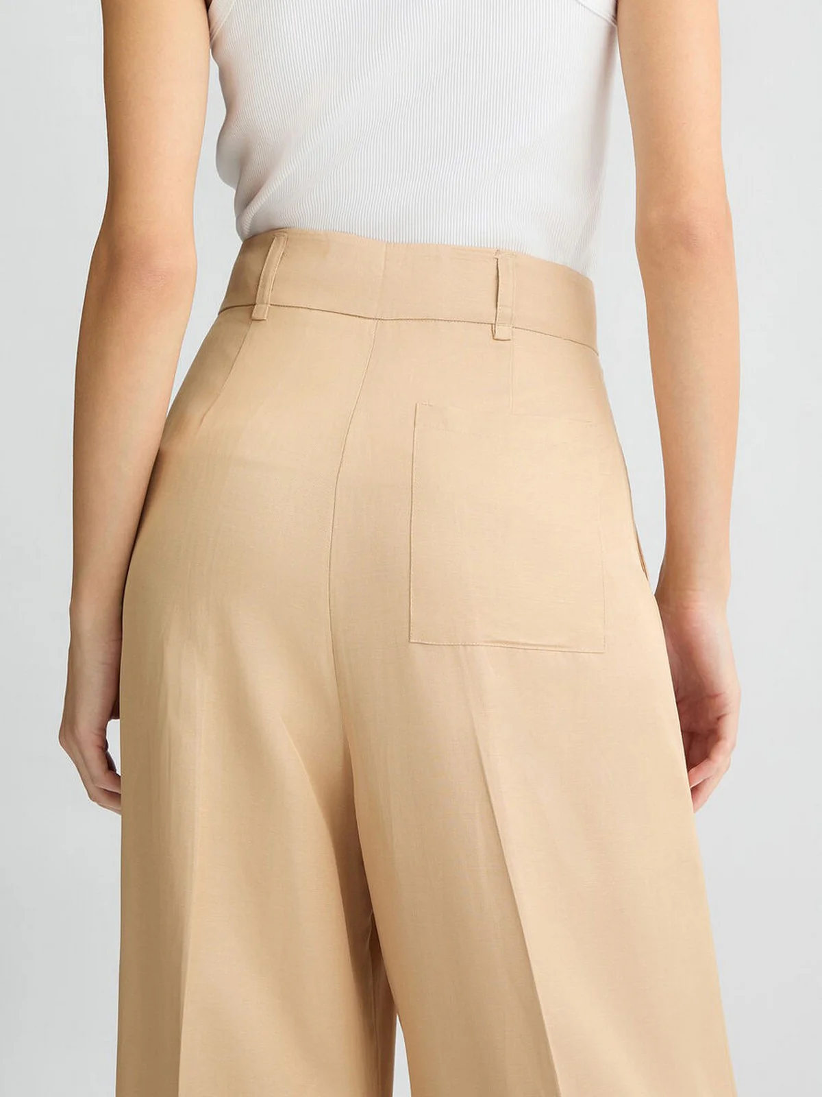 LIU JO BLACK Pantalone Donna  CA5350T2983 X0650 Beige - Image 6