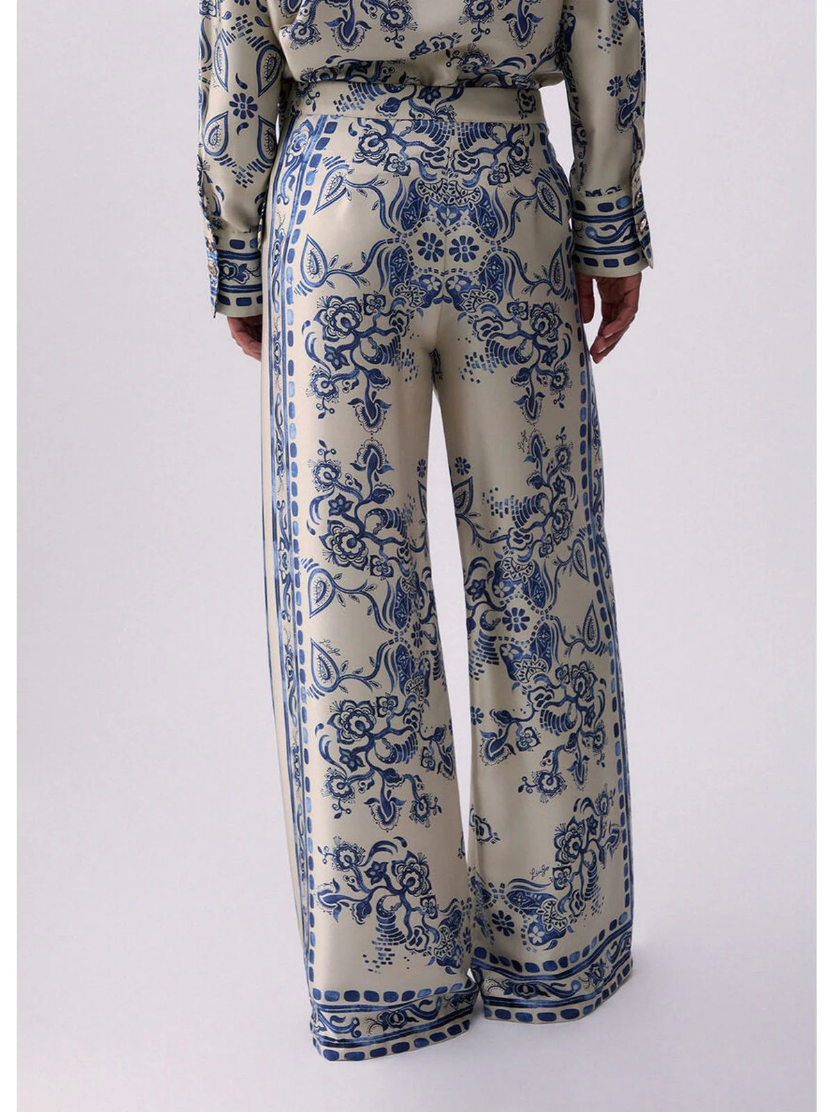 LIU JO BLACK Pantalone Donna  CA6230TS555 P9652 St.foulard araldic b - Image 2