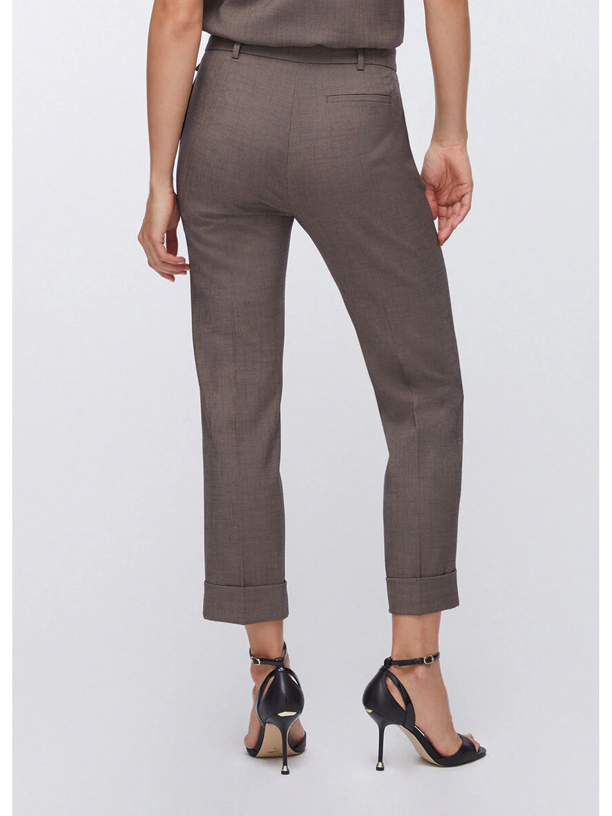 LIU JO BLACK Pantalone Donna  CA6367T577A P9578 Pepe melange - Image 2