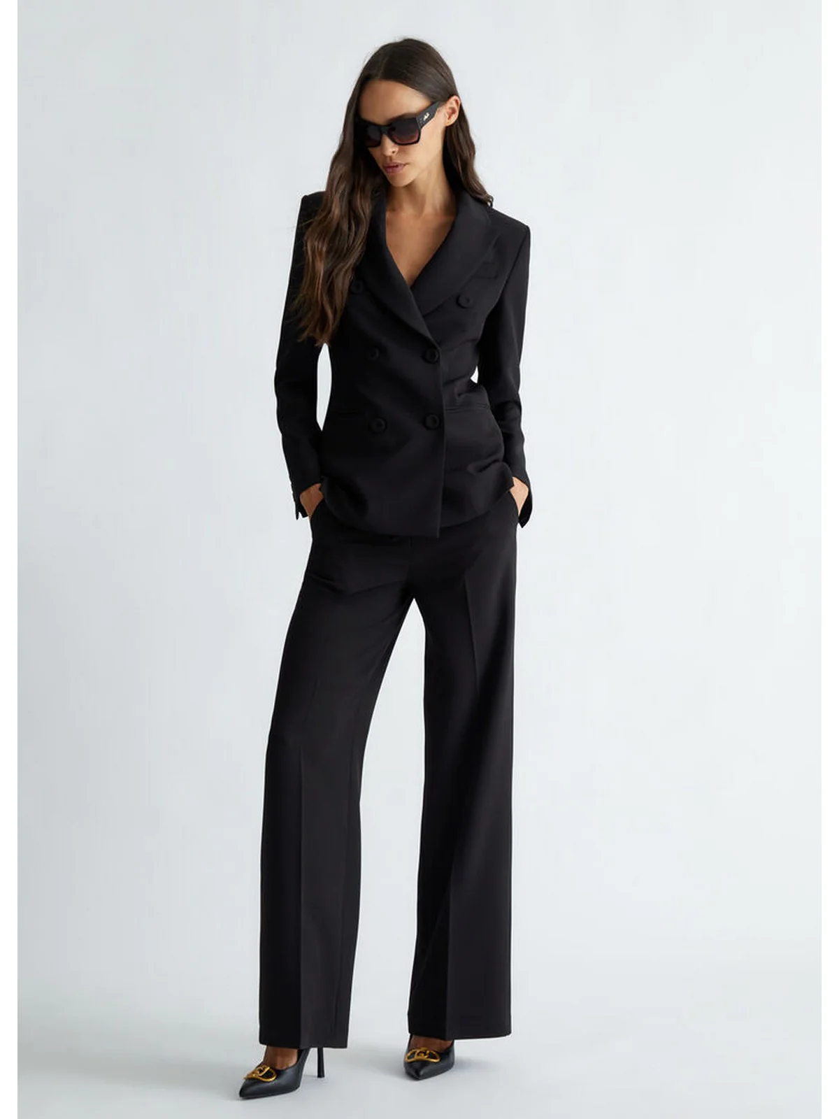 LIU JO BLACK Pantalone Donna  CF4012T2527 22222 Nero - Image 2