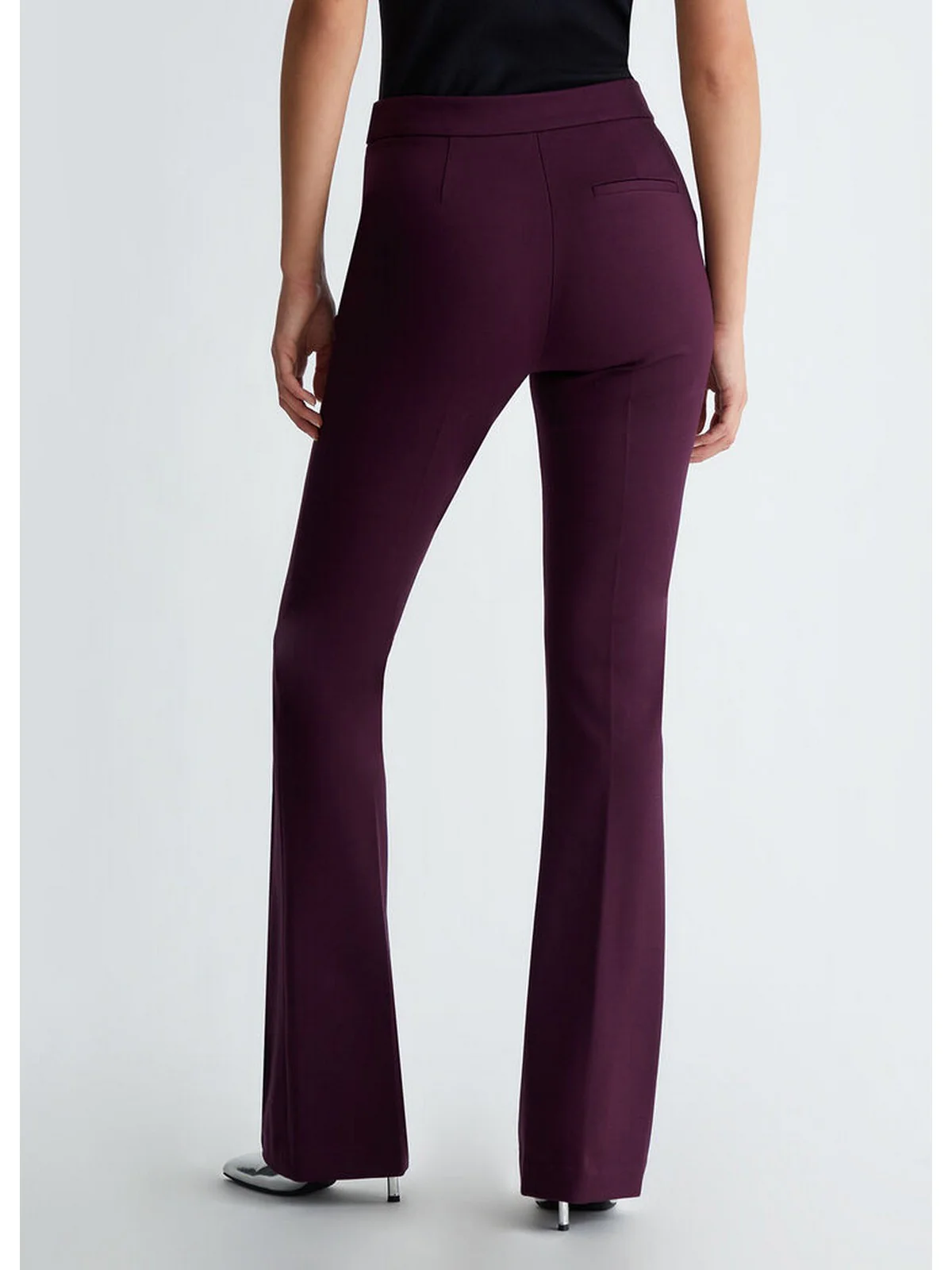 LIU JO BLACK Pantalone Donna CF4394J1857 X0593 Viola - Image 5