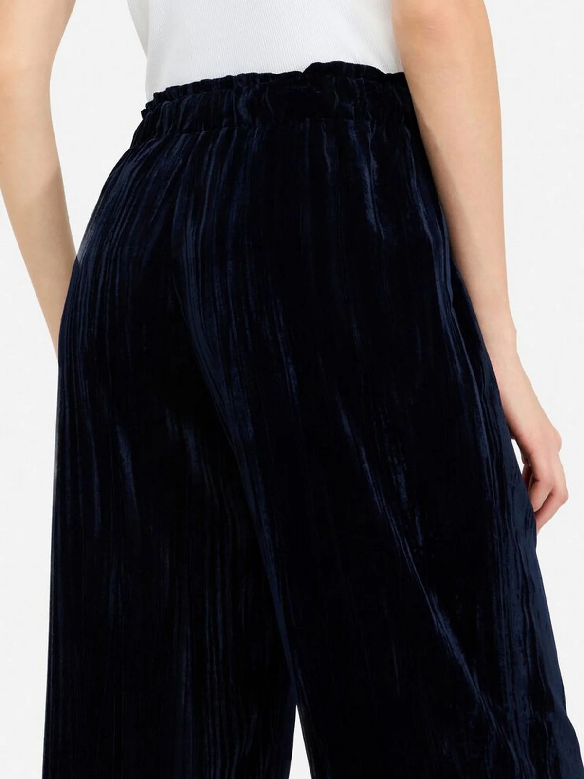 LIU JO BLACK Pantalone Donna  CF5404T094A 94028 Blu marino - Image 2