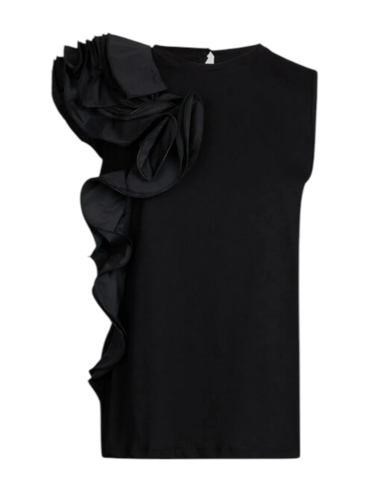 LIU JO BLACK T-shirt Donna CA5005J6308 22222 Nero