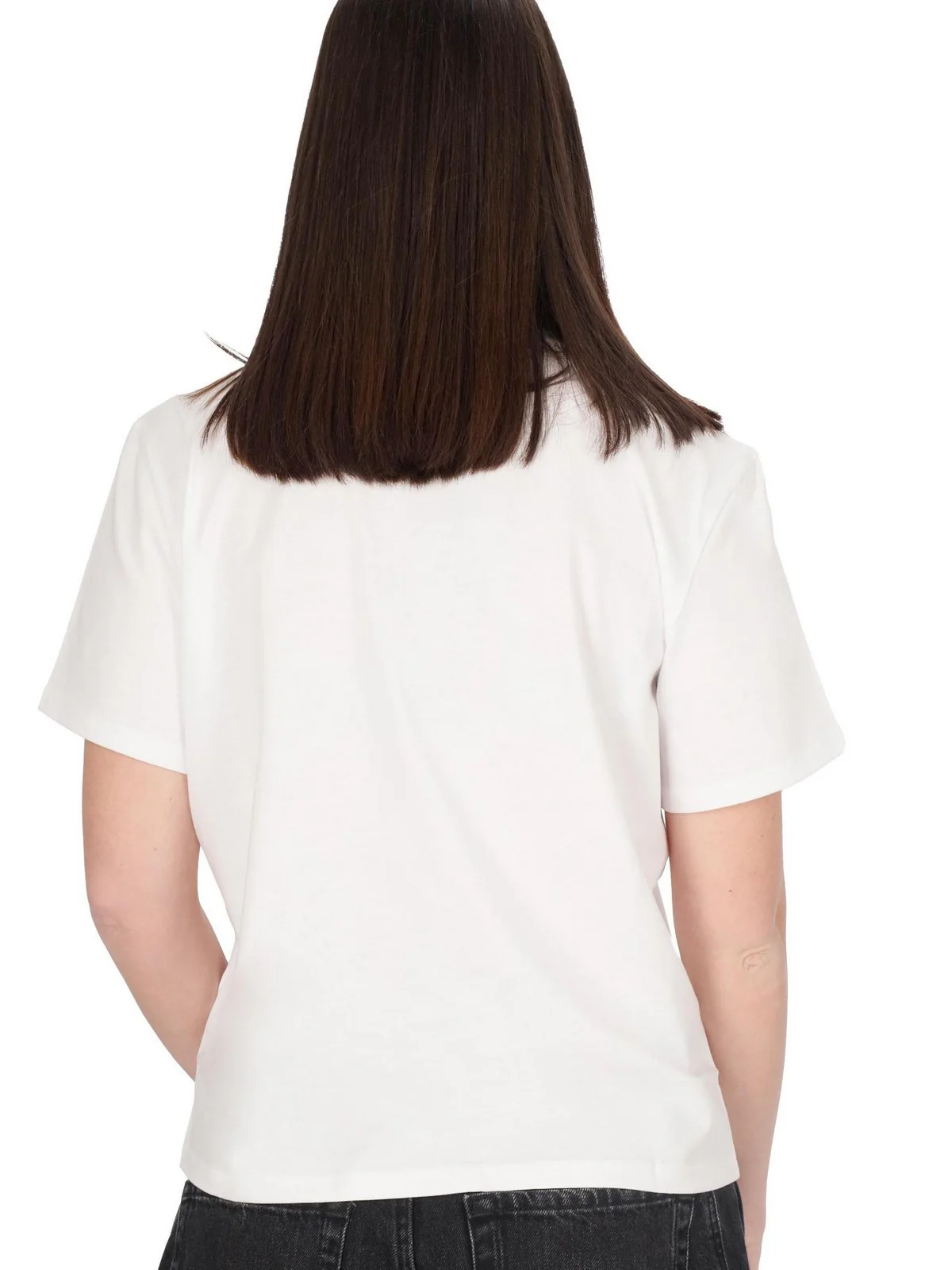 LIU JO BLACK T-shirt Donna  CA5371J6308 M9318 Bianco - Image 4