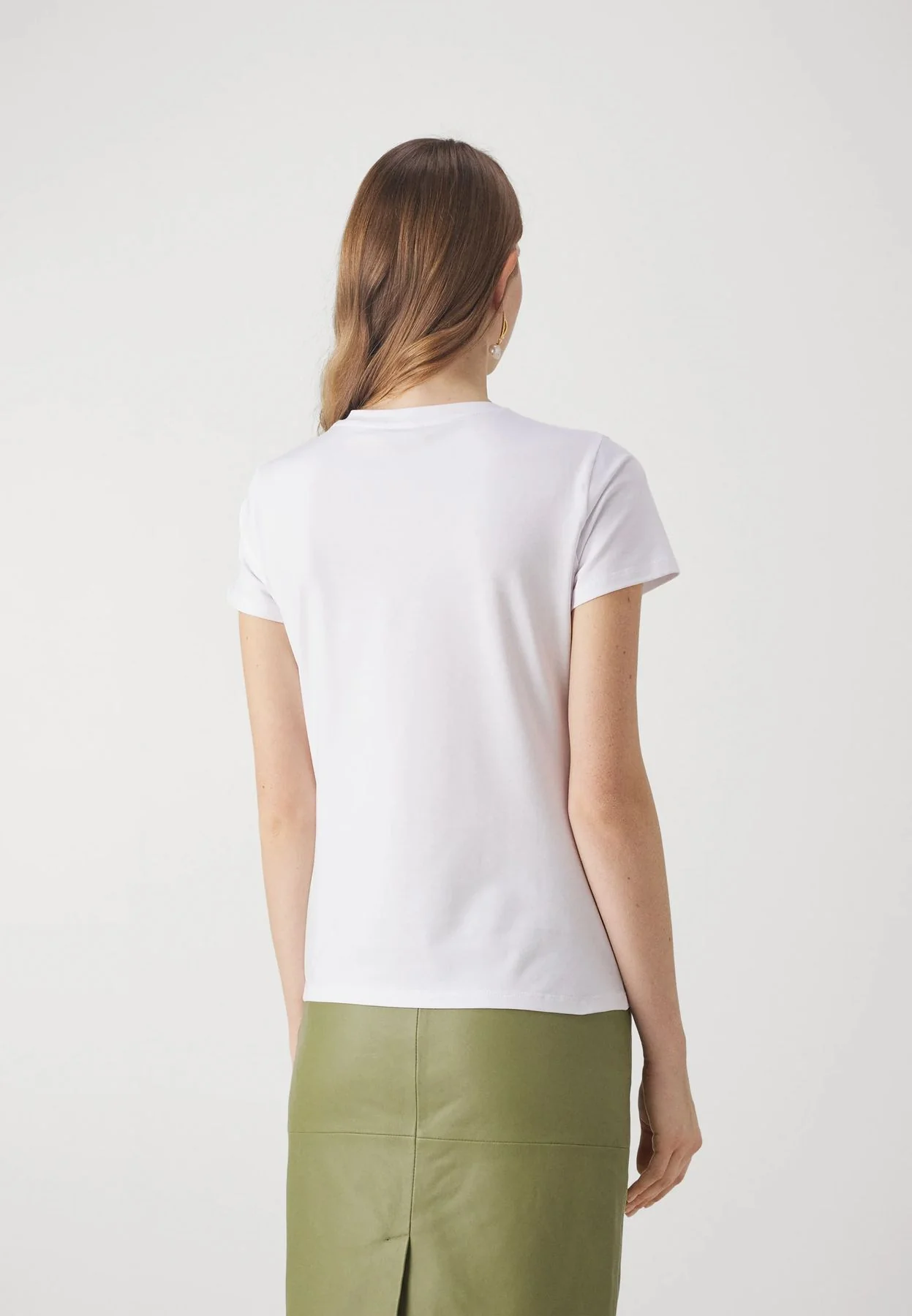 LIU JO BLACK T-Shirt e Polo Donna  CA4440J5003 N9170 Bianco - Image 4