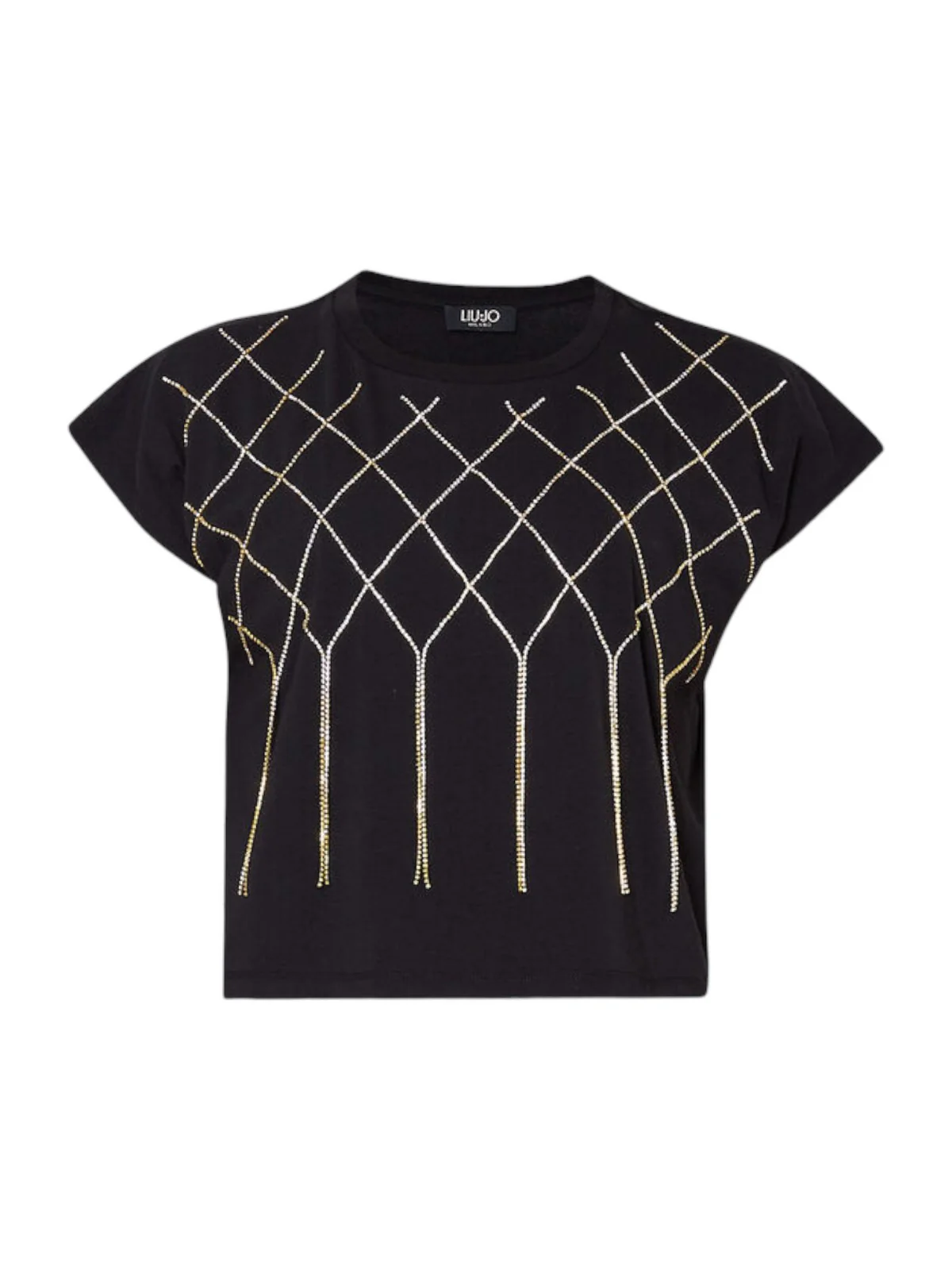 LIU JO BLACK T-Shirt e Polo Donna CA4444J5003 N9196 Nero