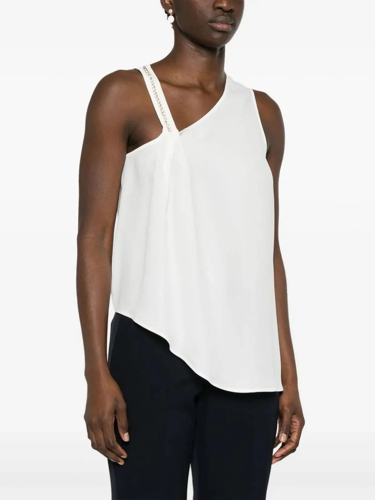 LIU JO BLACK Top Donna  CA4327T2525 X0256 Bianco - Image 2