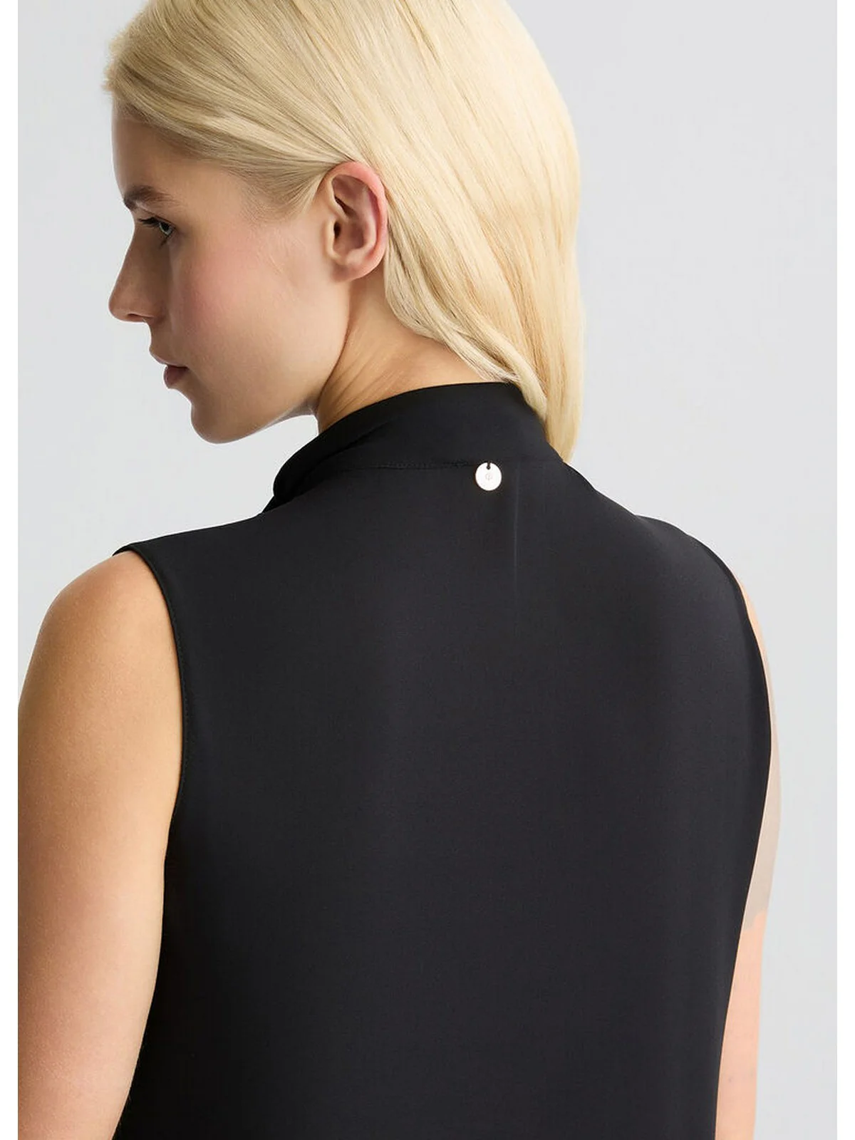 LIU JO BLACK Top Donna  CA5200TS066 22222 NERO - Image 3