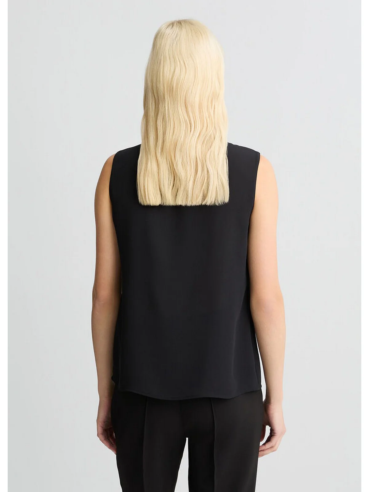 LIU JO BLACK Top Donna  CA5200TS066 22222 NERO - Image 4