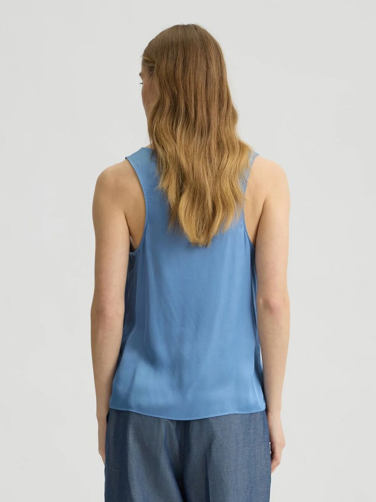 LIU JO BLACK Top Donna CA5244T2571 X0647 Blu - Image 3