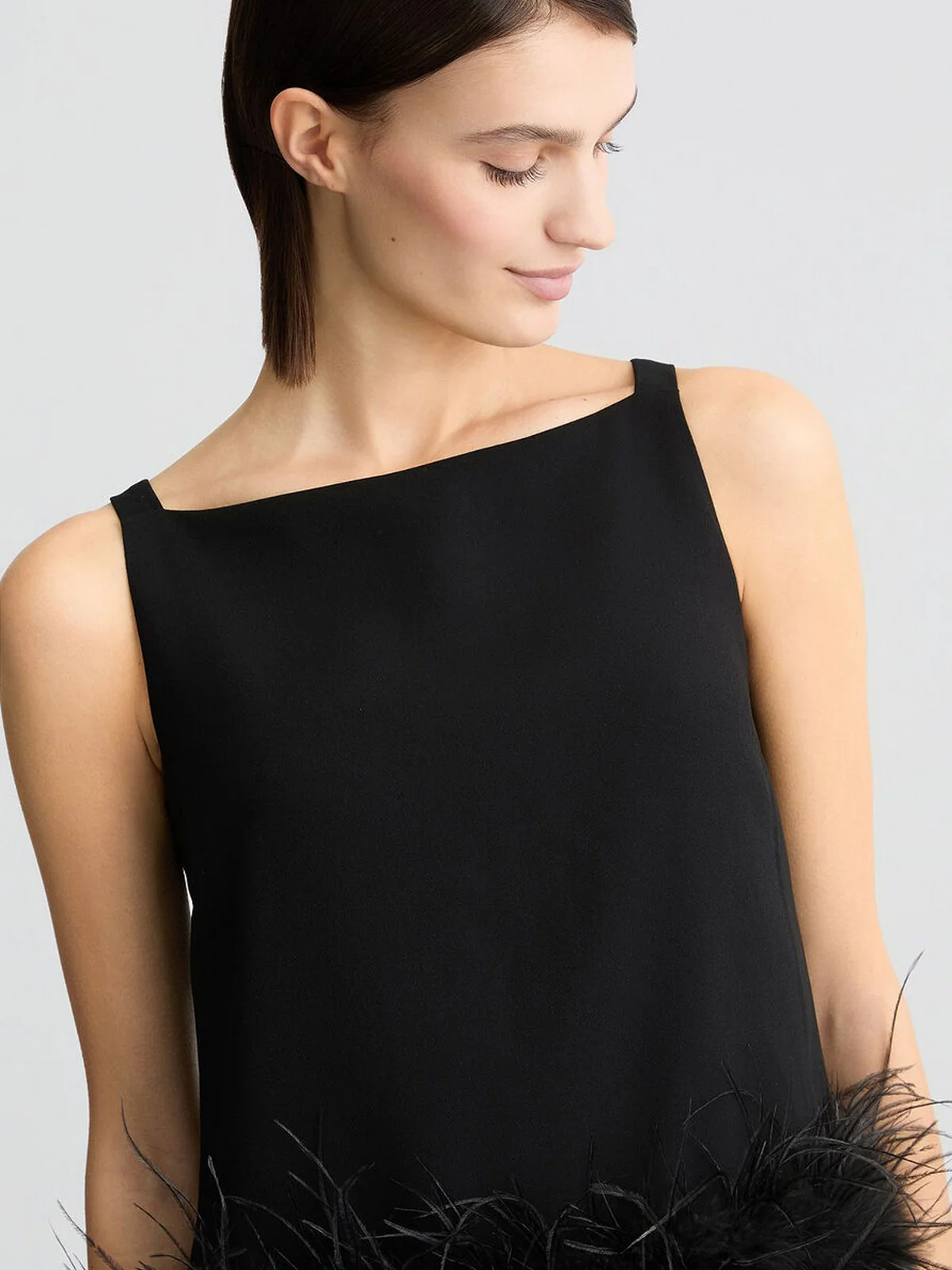 LIU JO BLACK Top Donna  CA5318T3970 22222 Nero - Image 4