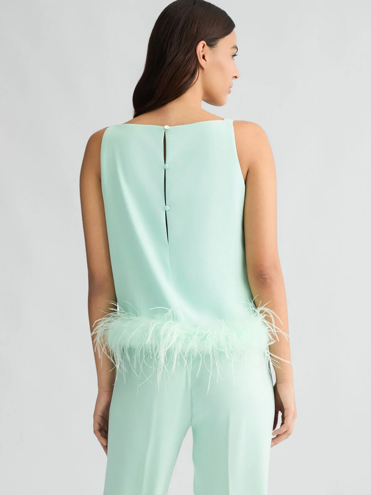 LIU JO BLACK Top Donna  CA5318T3970 X0687 Verde - Image 3