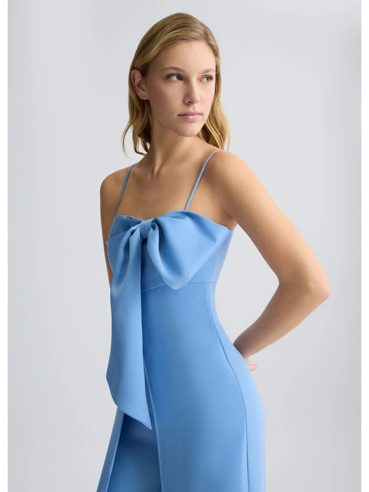 LIU JO BLACK Tuta Donna  CA5030T3970 X0647 Blu - Image 2