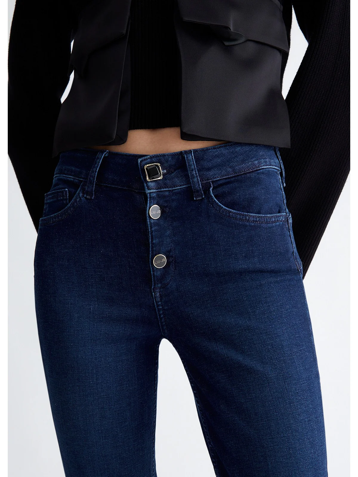 LIU JO BLUE DENIM Jeans Donna  UF3054D4614 78218 Blu - Image 3