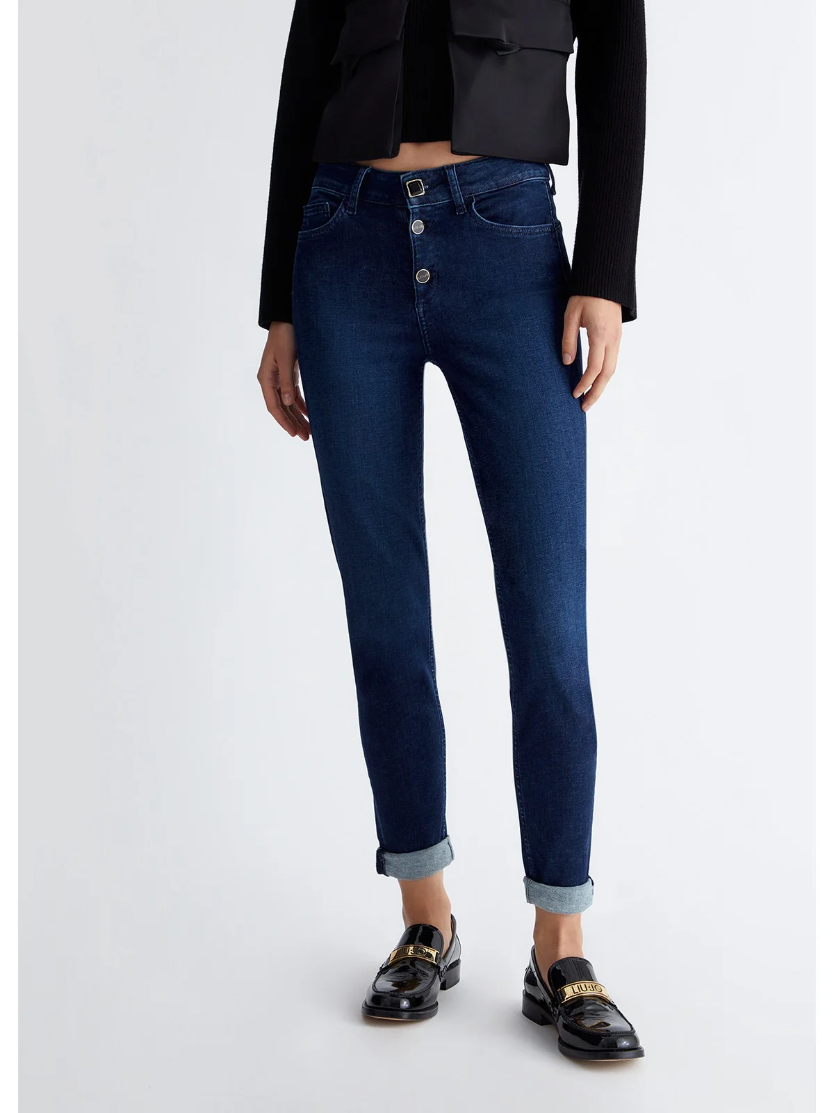 LIU JO BLUE DENIM Jeans Donna  UF3054D4614 78218 Blu - Image 5