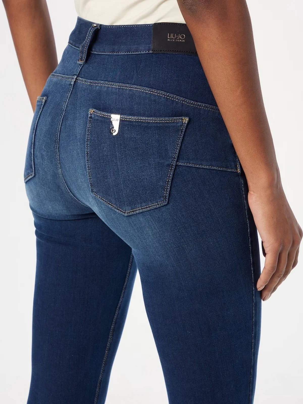 LIU JO BLUE DENIM Jeans Donna  UXX037D4199 77865 DEN.BLUE LOFTY WASH - Image 3