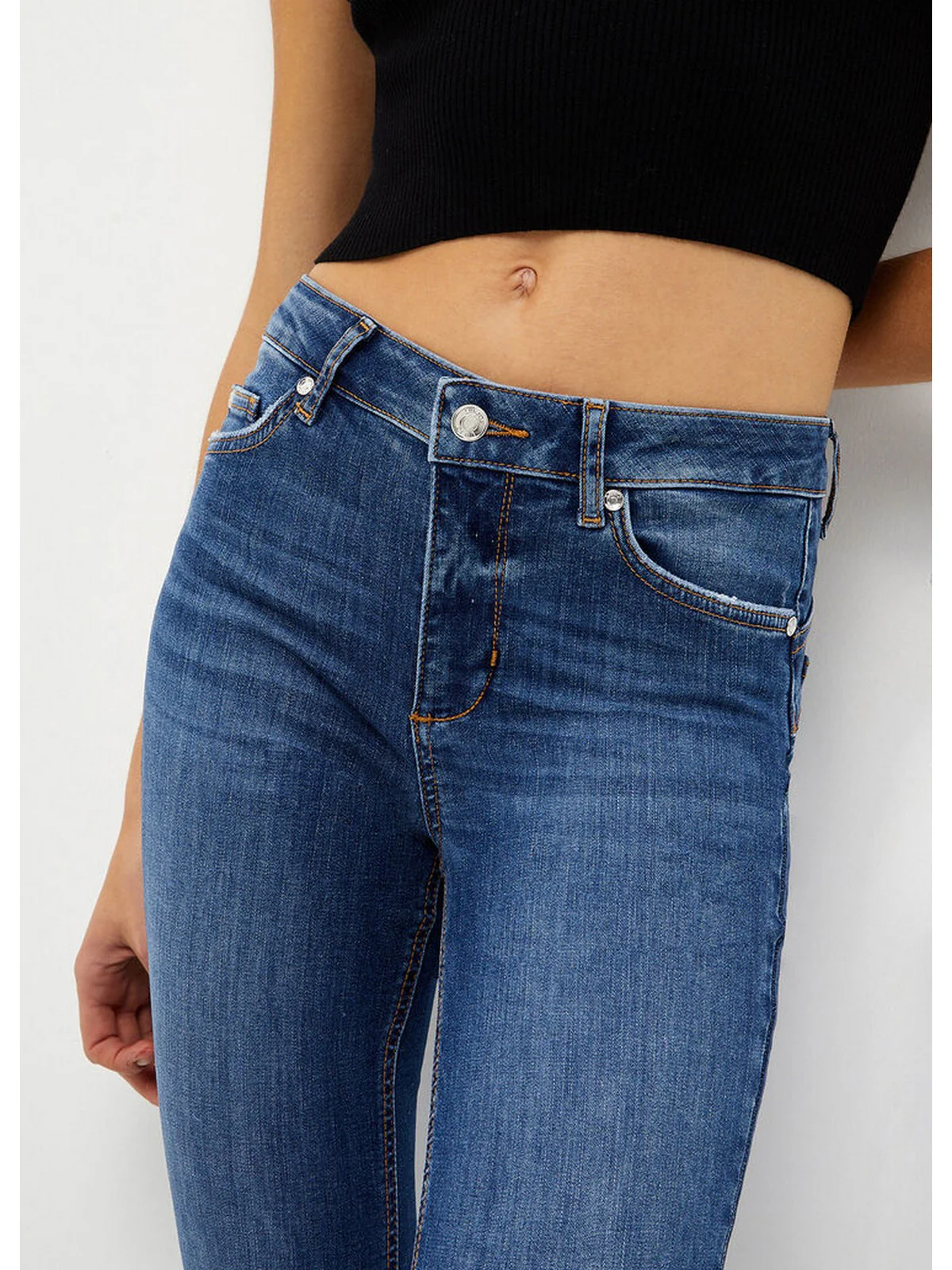 LIU JO BLUE DENIM Jeans Donna  UXX037D4811 78482 DEN.BLUE DK SURPRISE - Image 2