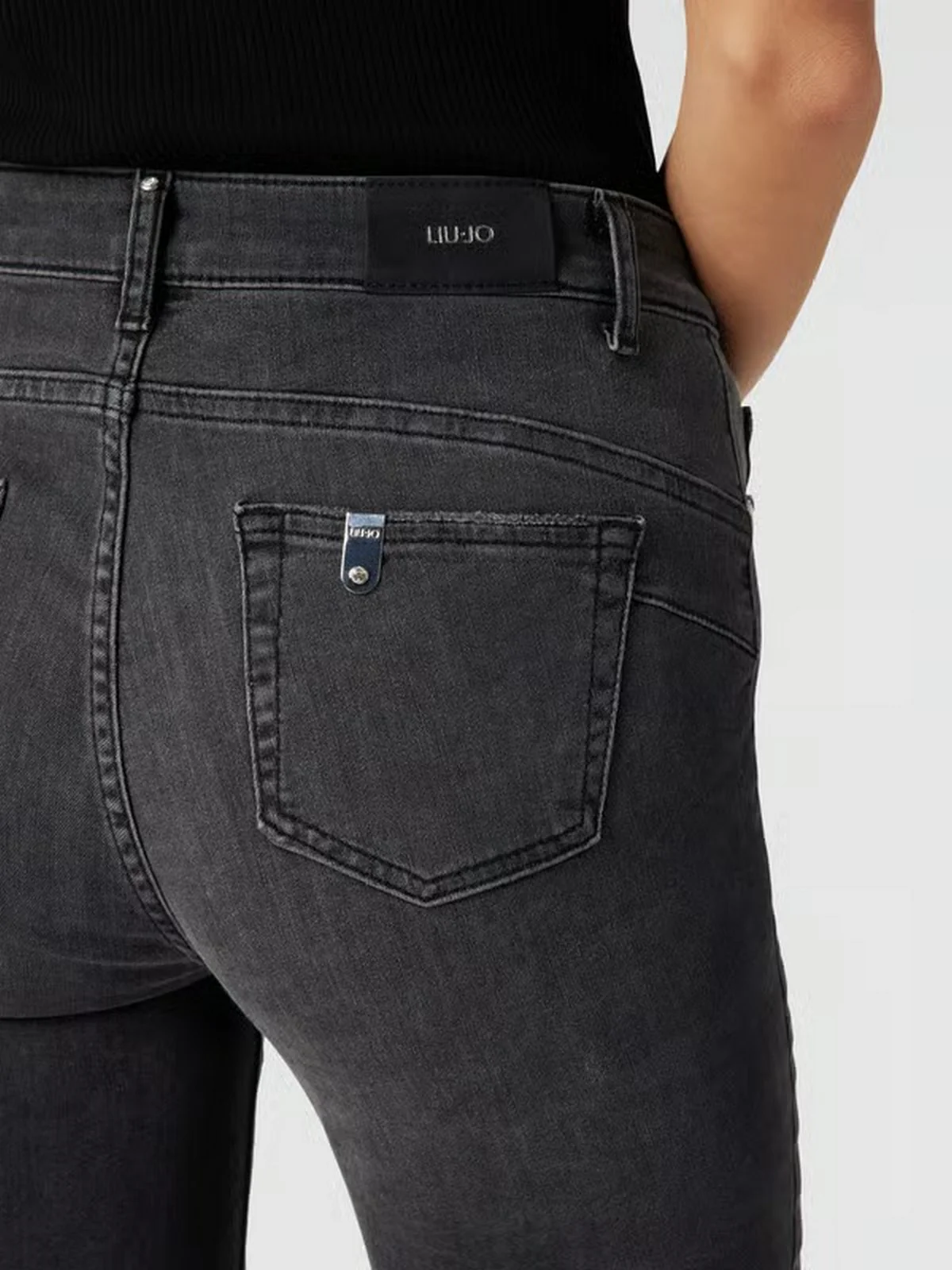 LIU JO BLUE DENIM Jeans Donna  UXX037D4811 88256 DEN.BLACK - Image 5
