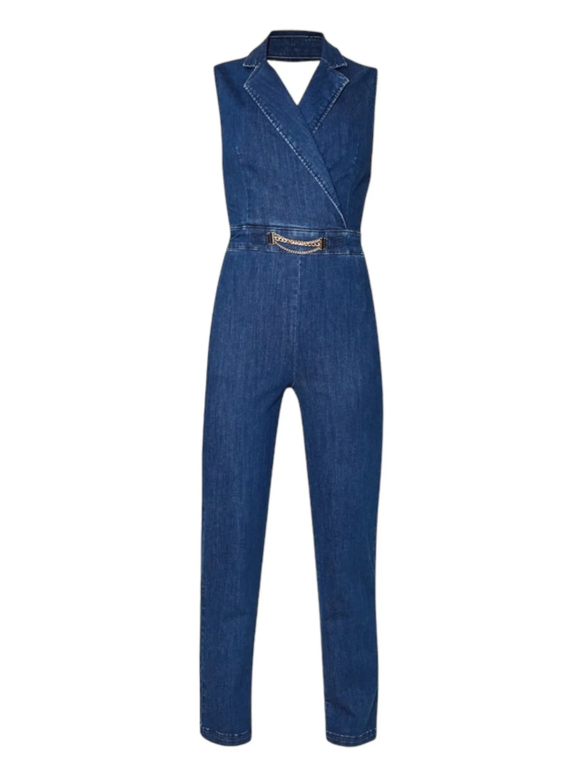 LIU JO BLUE DENIM Abito Donna  UA4106D4611 78193 Blu - Image 5