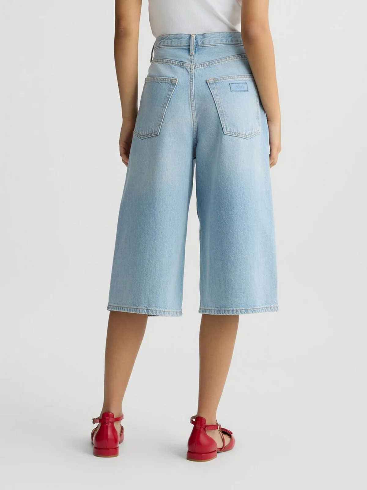 LIU JO BLUE DENIM Bermuda Donna  UA5187D4854 78840 Blu - Image 3