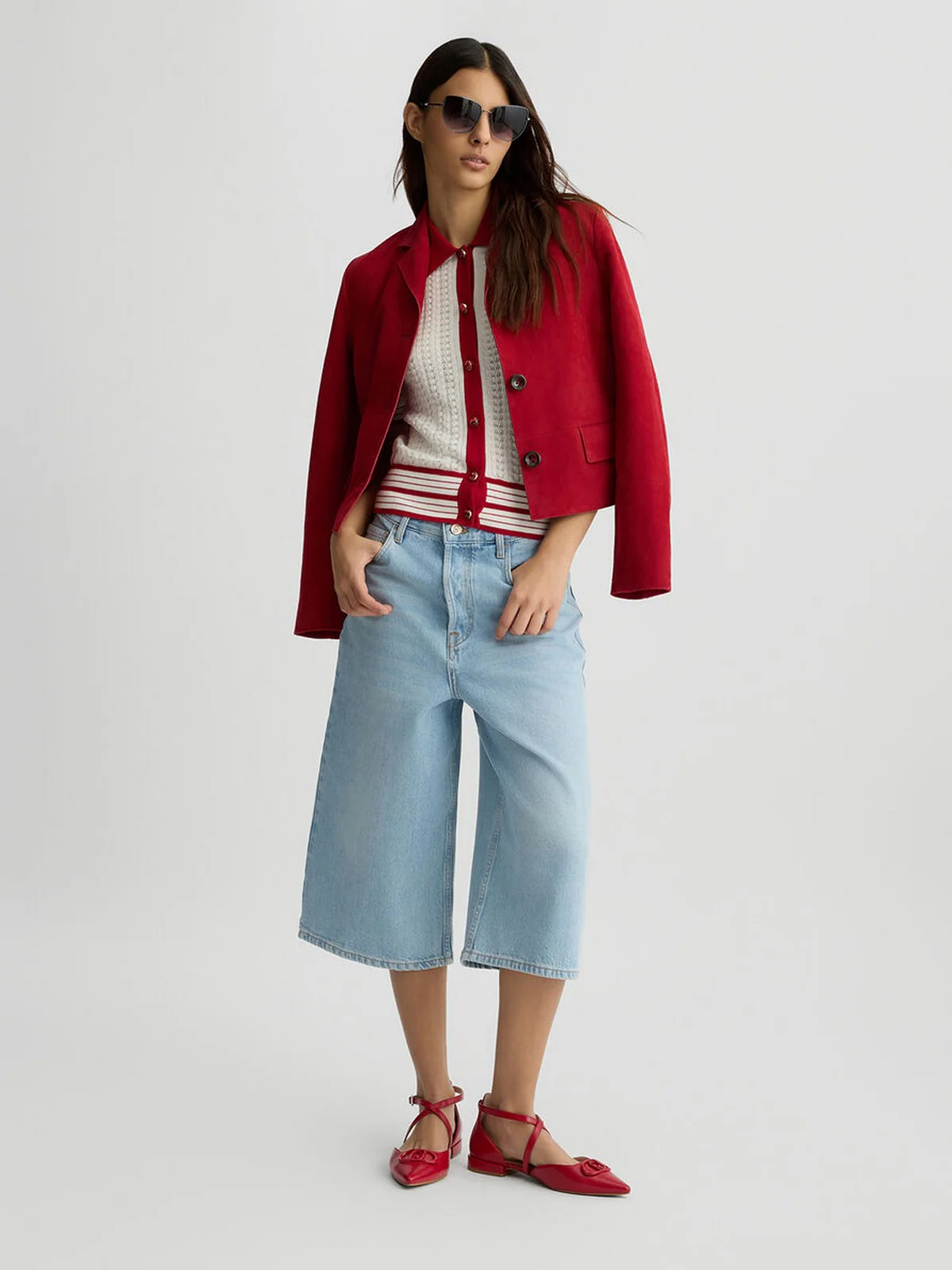 LIU JO BLUE DENIM Bermuda Donna  UA5187D4854 78840 Blu - Image 7