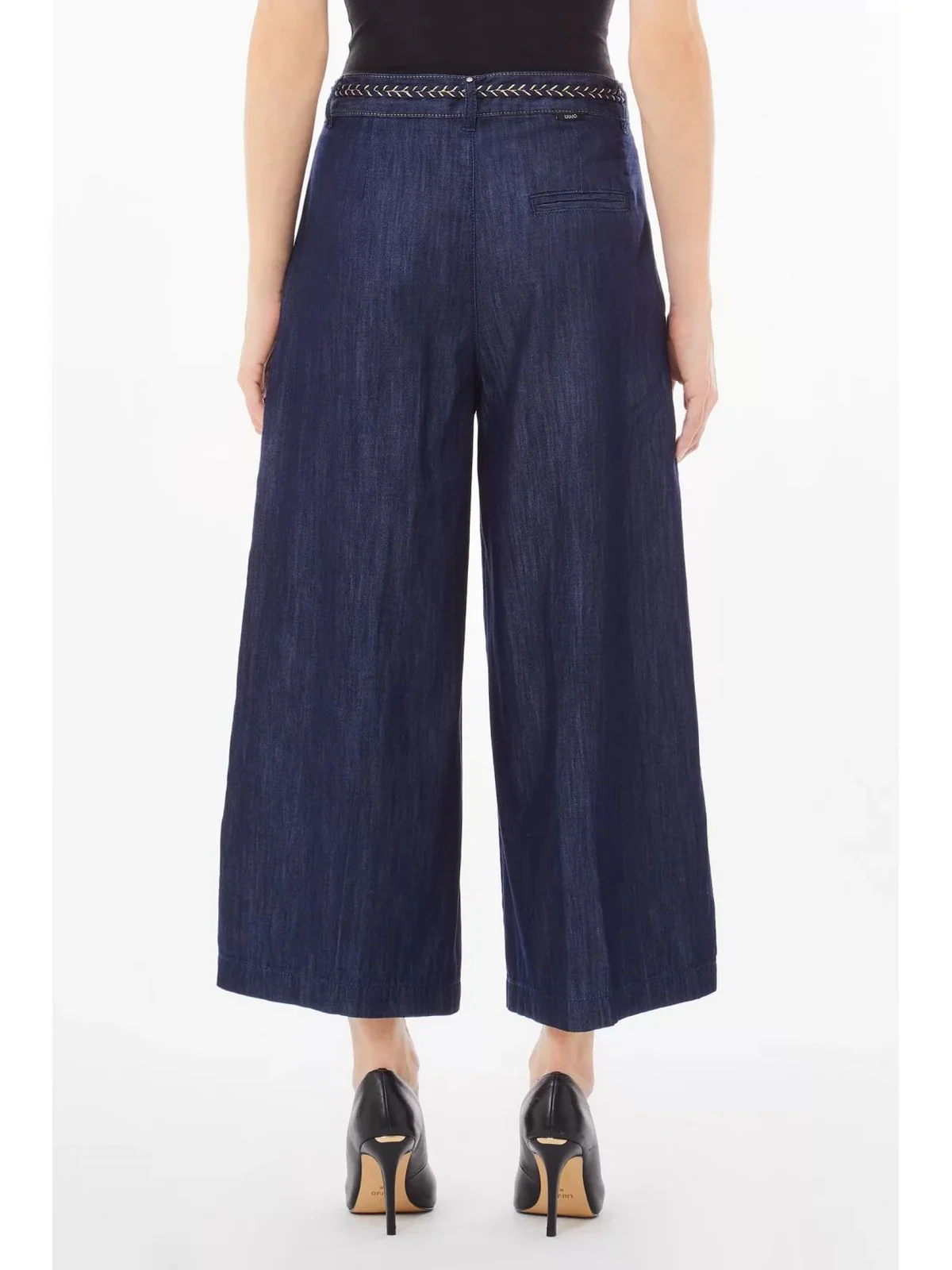 LIU JO BLUE DENIM Bermuda Donna  UA5213D3202 78831 Blu - Image 3