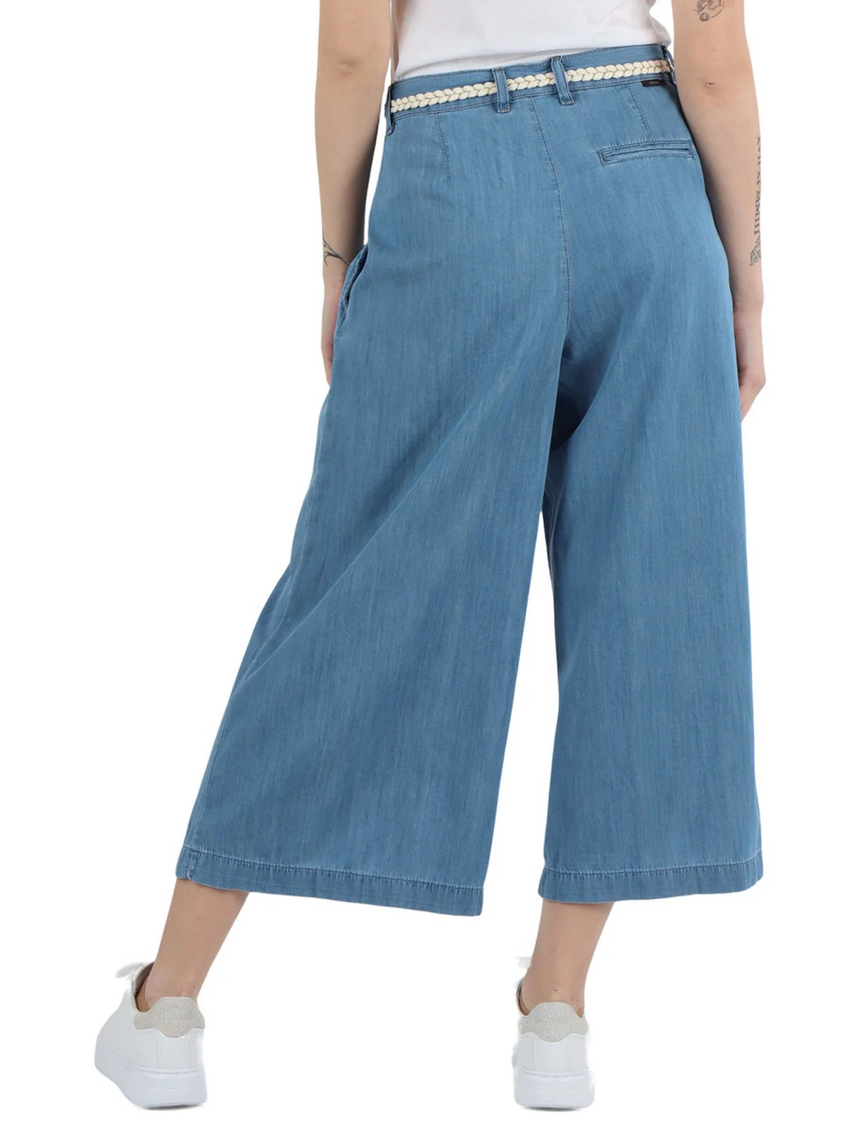 LIU JO BLUE DENIM Bermuda Donna  UA5213D3202 78832 Blu - Image 5