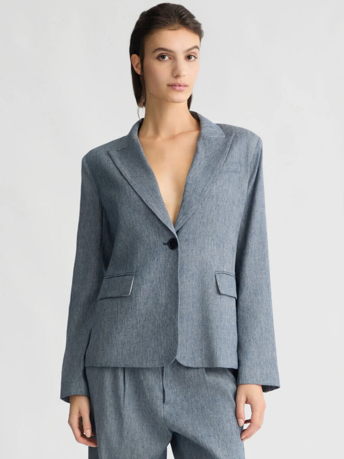 LIU JO BLUE DENIM Giacca Donna  UA5155D0251 78847 Blu - Image 2