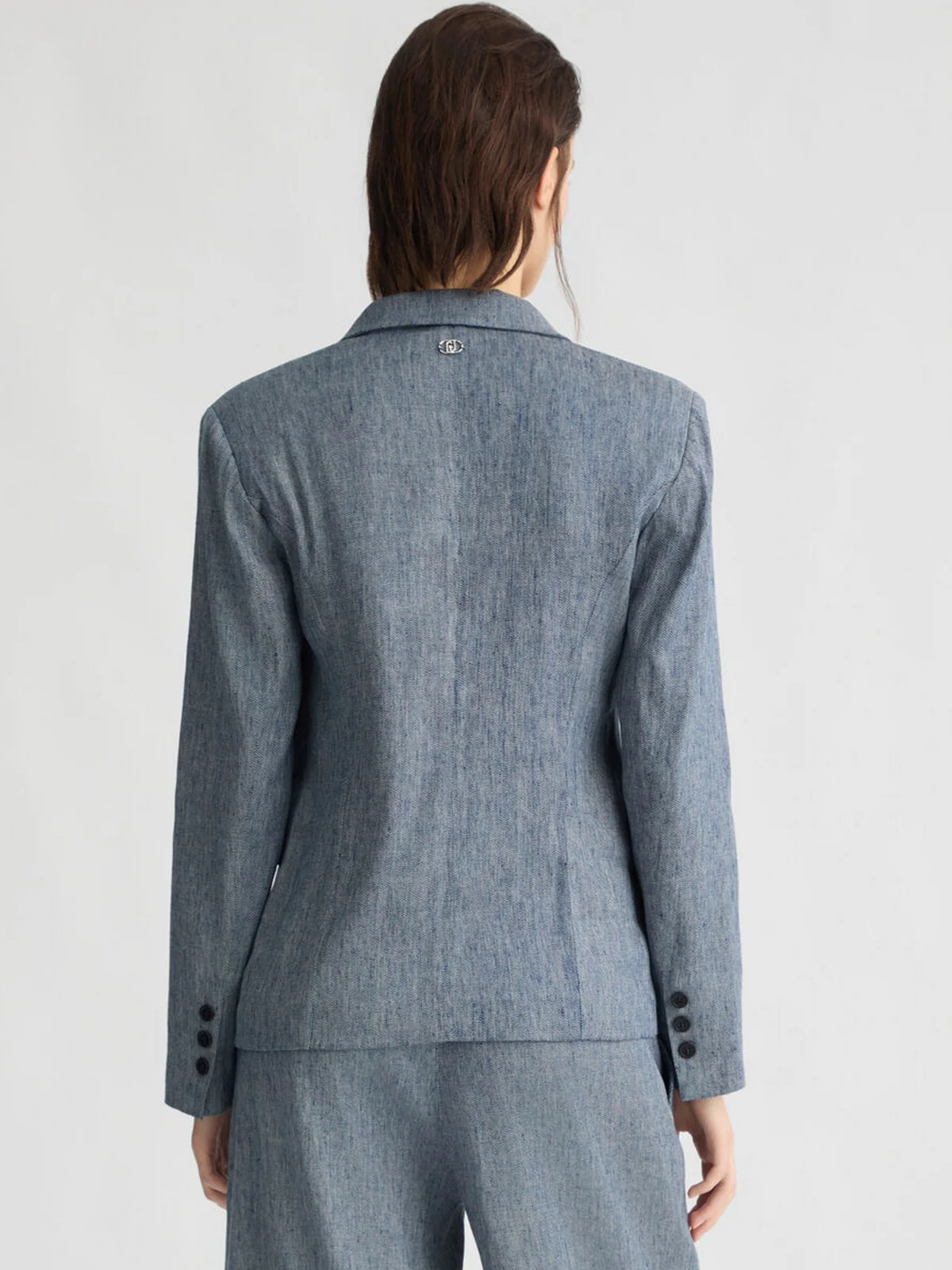 LIU JO BLUE DENIM Giacca Donna  UA5155D0251 78847 Blu - Image 3