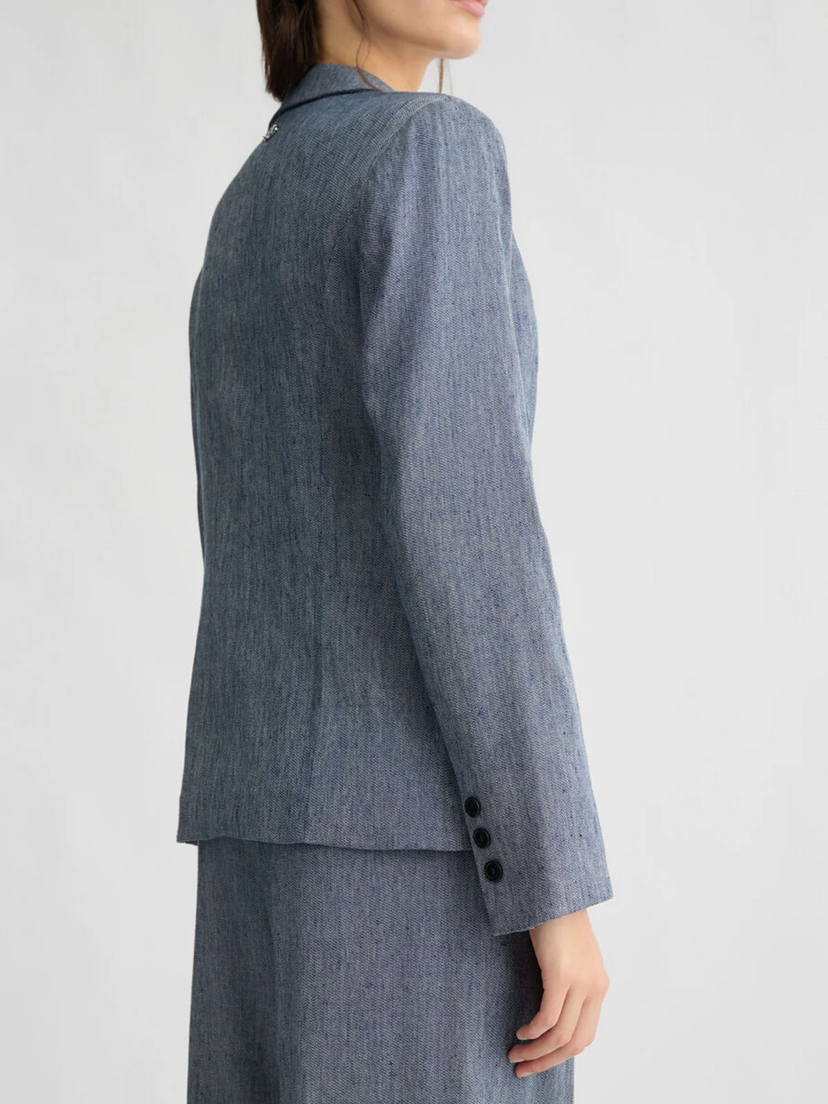 LIU JO BLUE DENIM Giacca Donna  UA5155D0251 78847 Blu - Image 4
