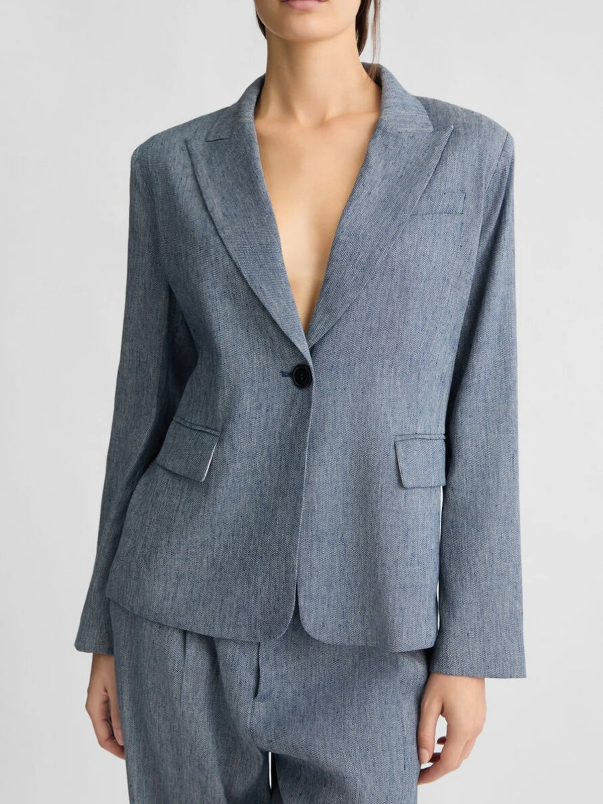 LIU JO BLUE DENIM Giacca Donna  UA5155D0251 78847 Blu - Image 6