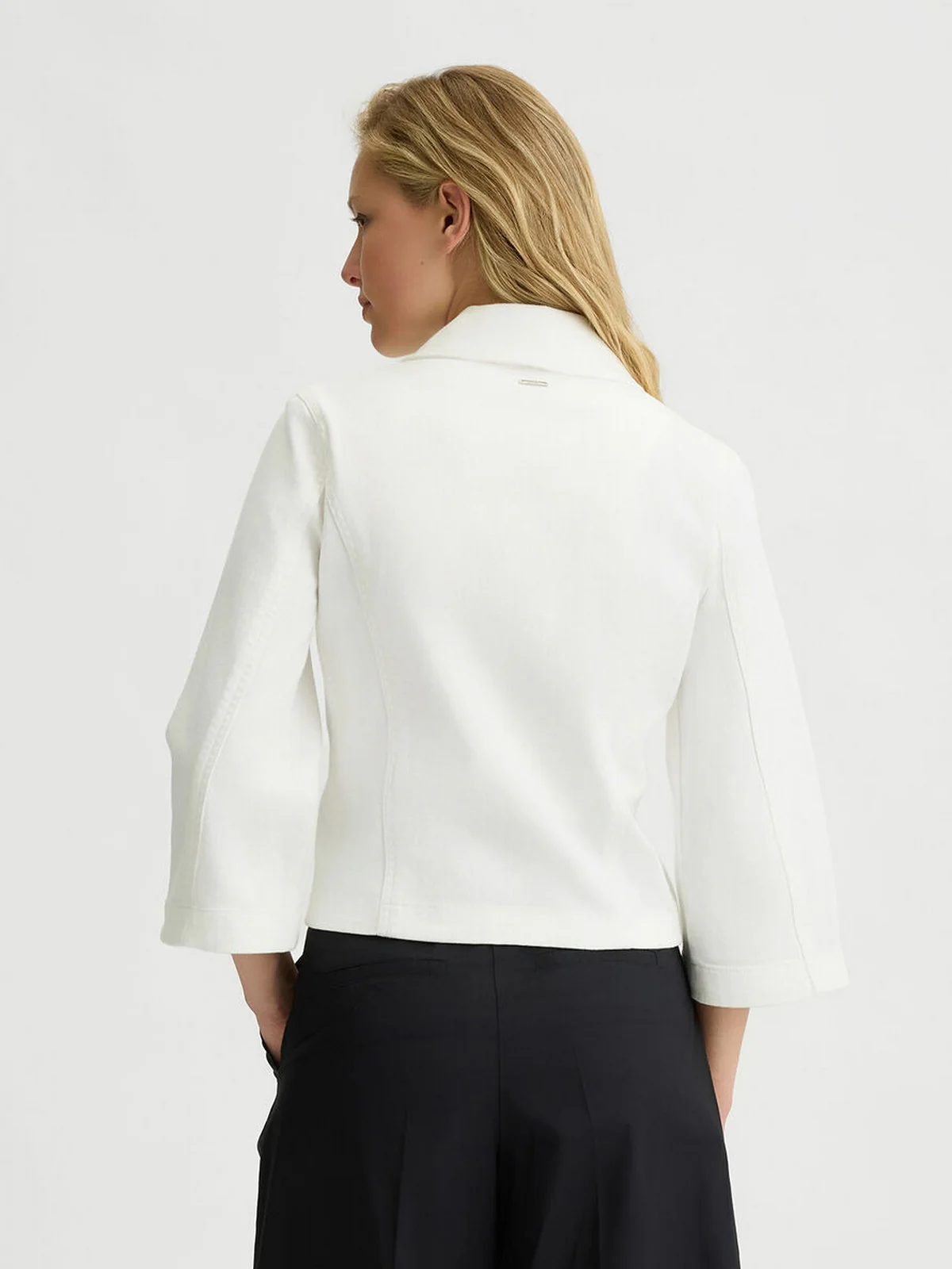 LIU JO BLUE DENIM Giacca Donna  UA5242D4448 10701 Bianco - Image 3