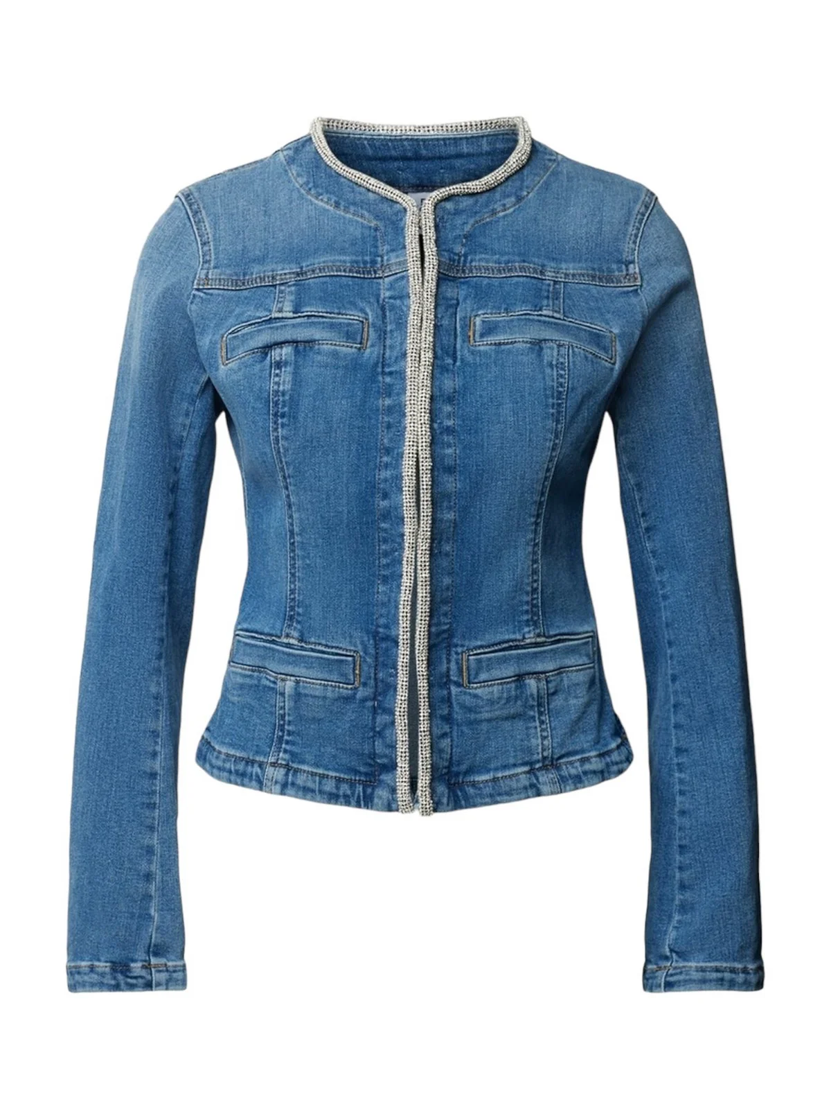 LIU JO BLUE DENIM Giubbino Donna  UA4196D4448 78713 Blu - Image 6
